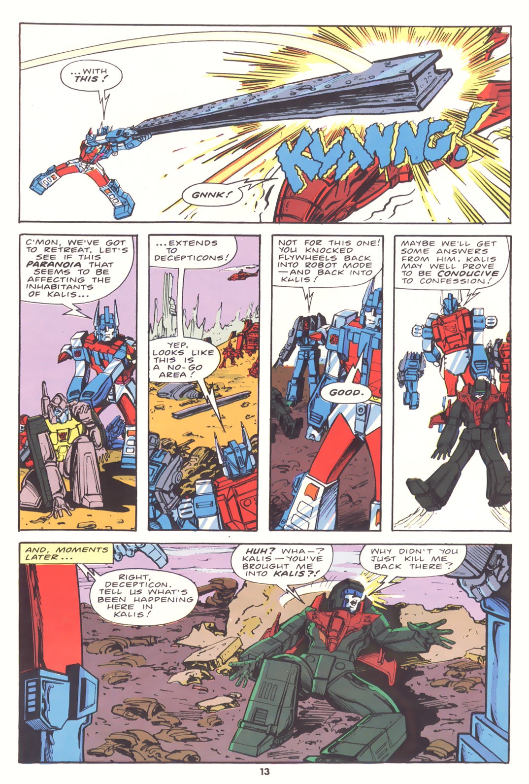 Read online The Transformers (UK) comic -  Issue #164 - 12