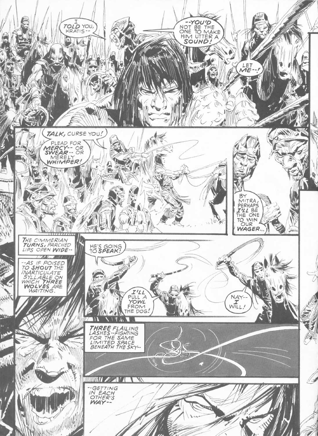 Read online The Savage Sword Of Conan comic -  Issue #228 - 16