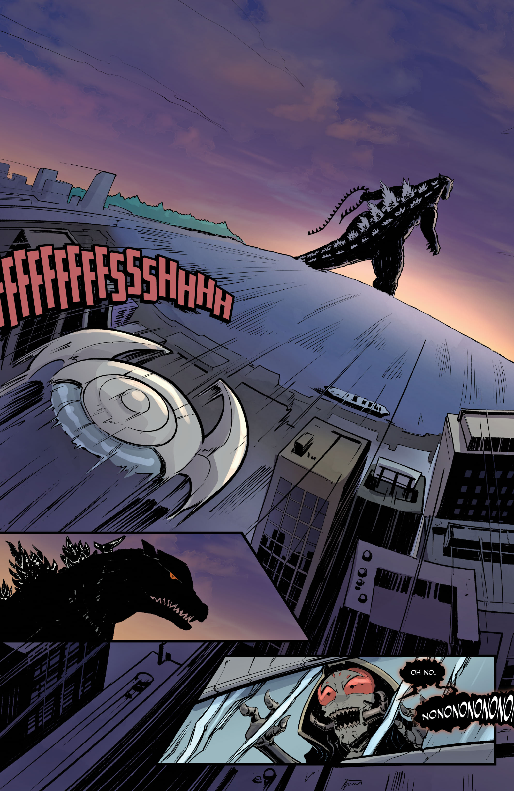 Read online Godzilla Rivals: Vs. Gigan comic -  Issue # Full - 38
