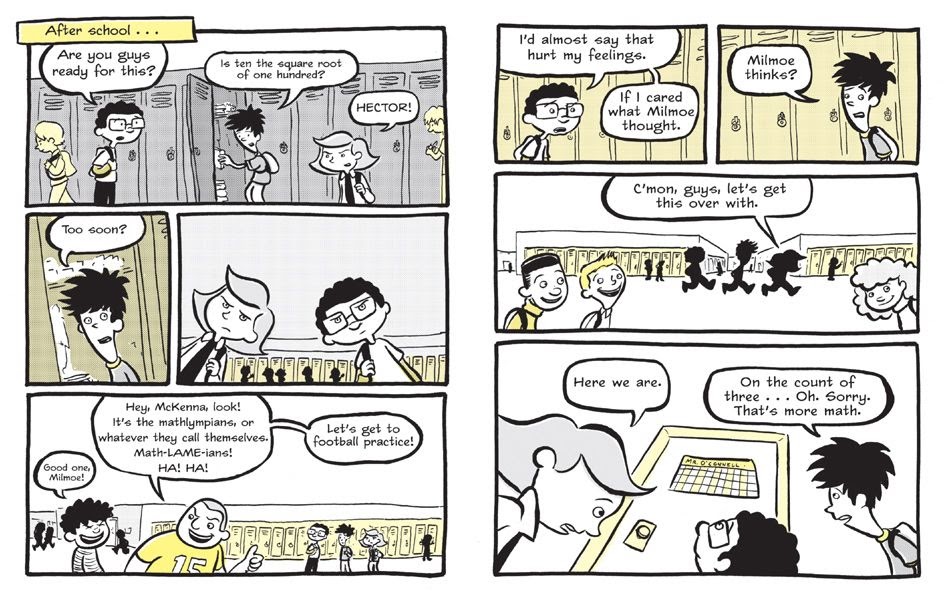 Read online Lunch Lady and the Mutant Mathletes comic -  Issue # Full - 8