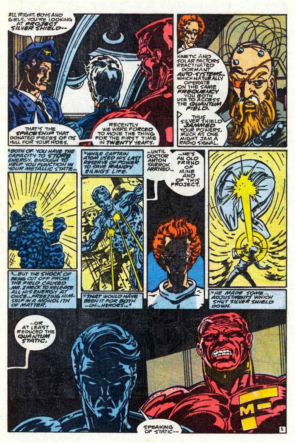 Read online Captain Atom (1987) comic -  Issue #35 - 6