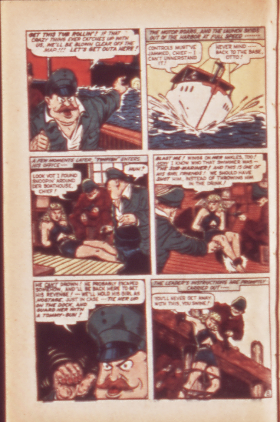 Read online Sub-Mariner Comics comic -  Issue #24 - 24