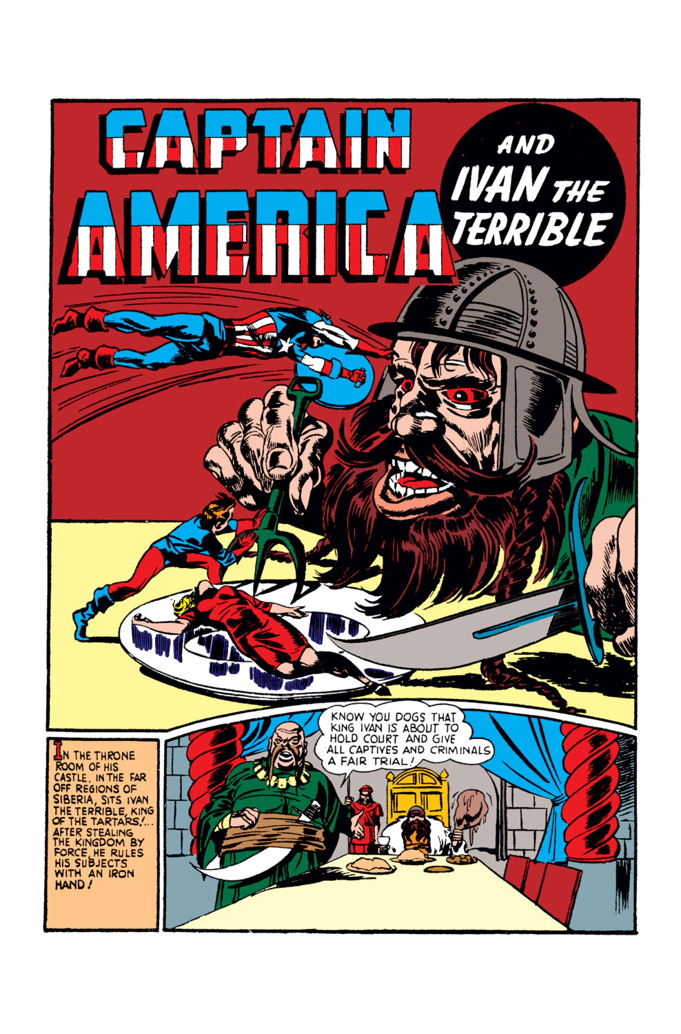 Read online Captain America Comics comic -  Issue #4 - 17