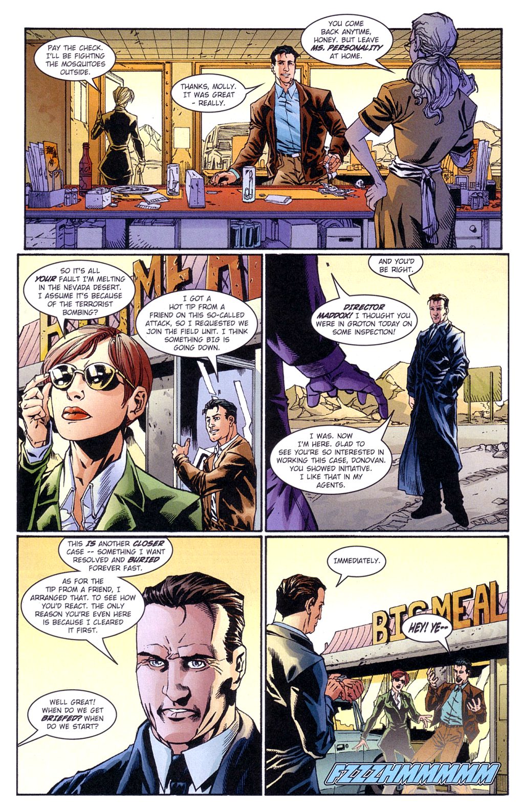 Read online The Patriots comic -  Issue #6 - 7