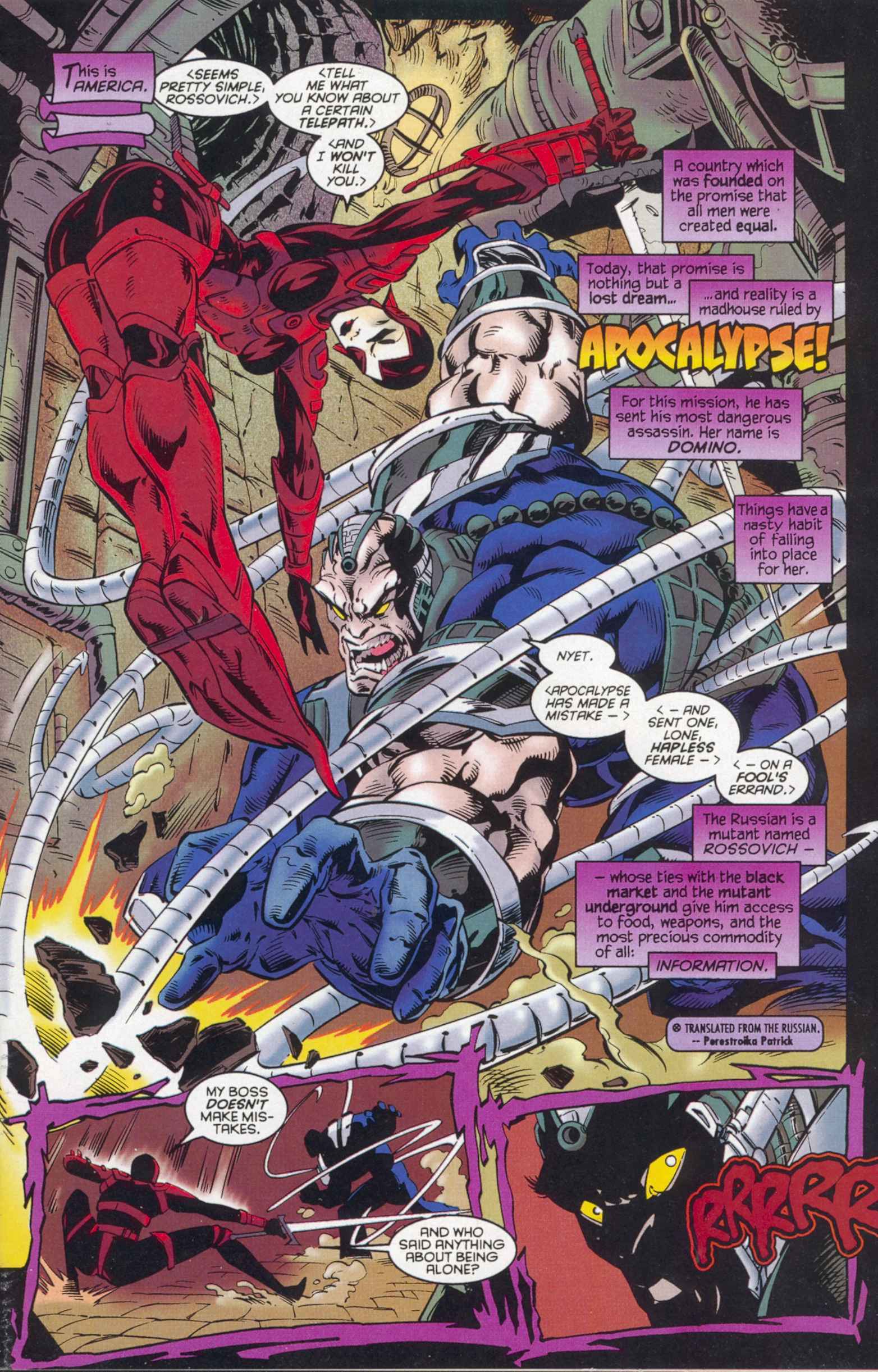 Read online X-Man comic -  Issue #2 - 2