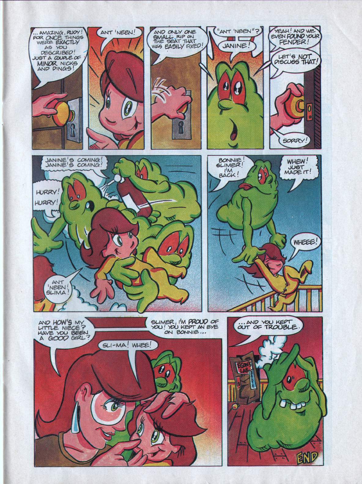 Read online The Real Ghostbusters comic -  Issue #182 - 7