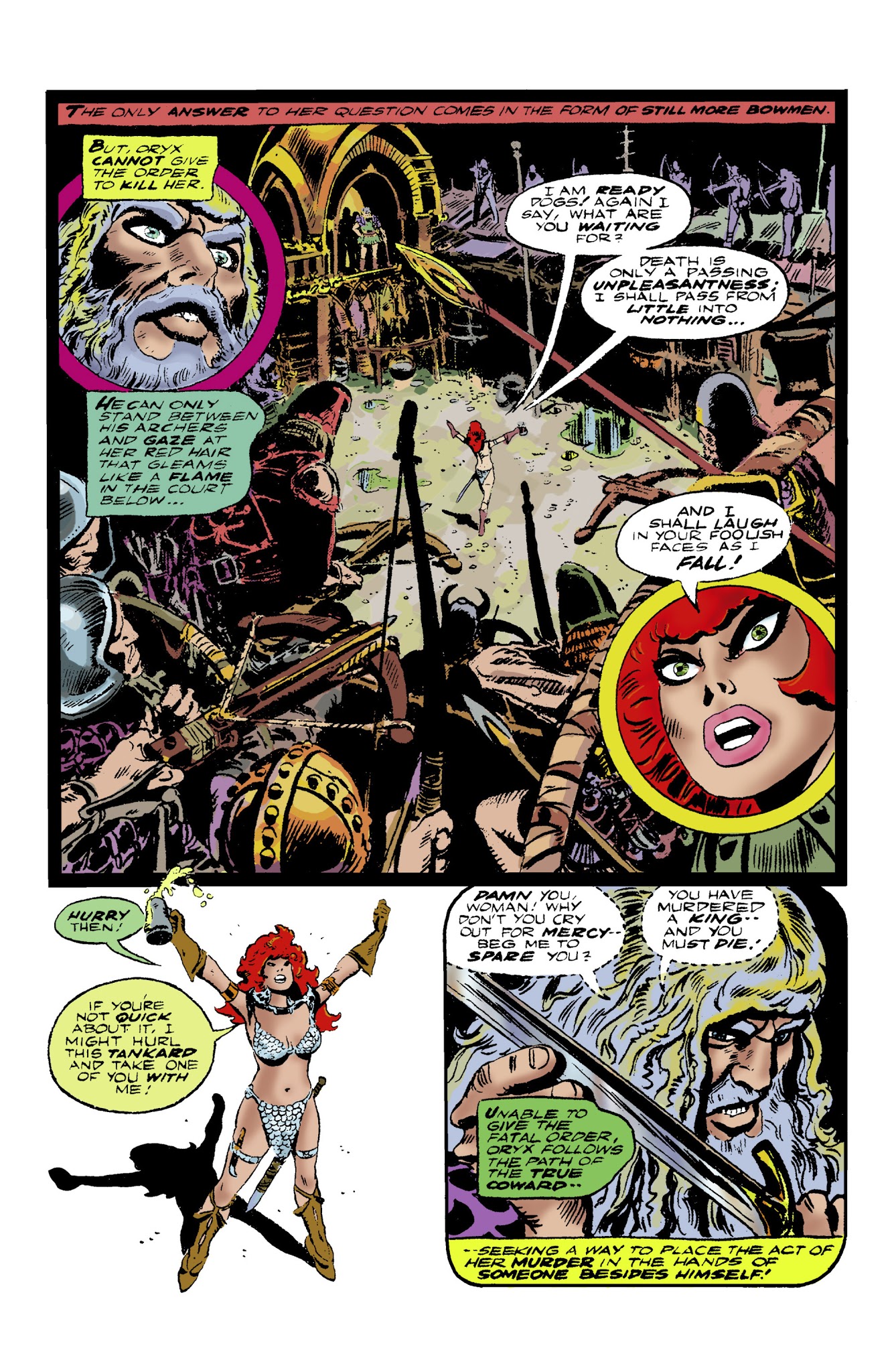 Read online The Adventures of Red Sonja comic -  Issue # TPB 2 - 124