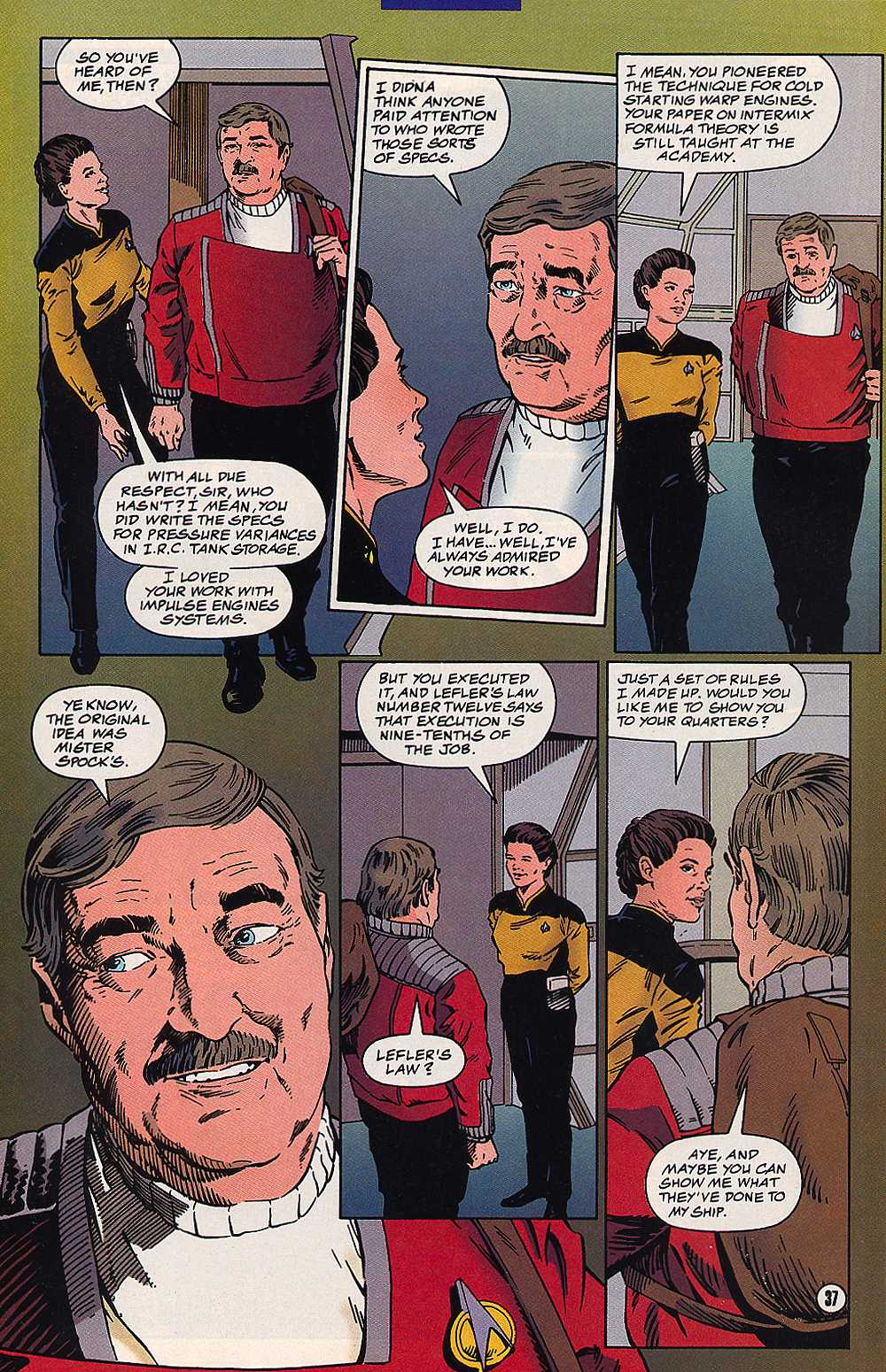 Read online Star Trek: The Next Generation (1989) comic -  Issue # _Special 3 - 37