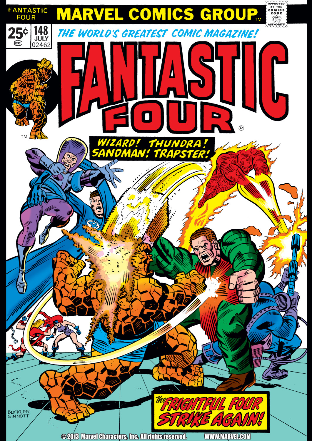 Read online Fantastic Four (1961) comic -  Issue #148 - 1