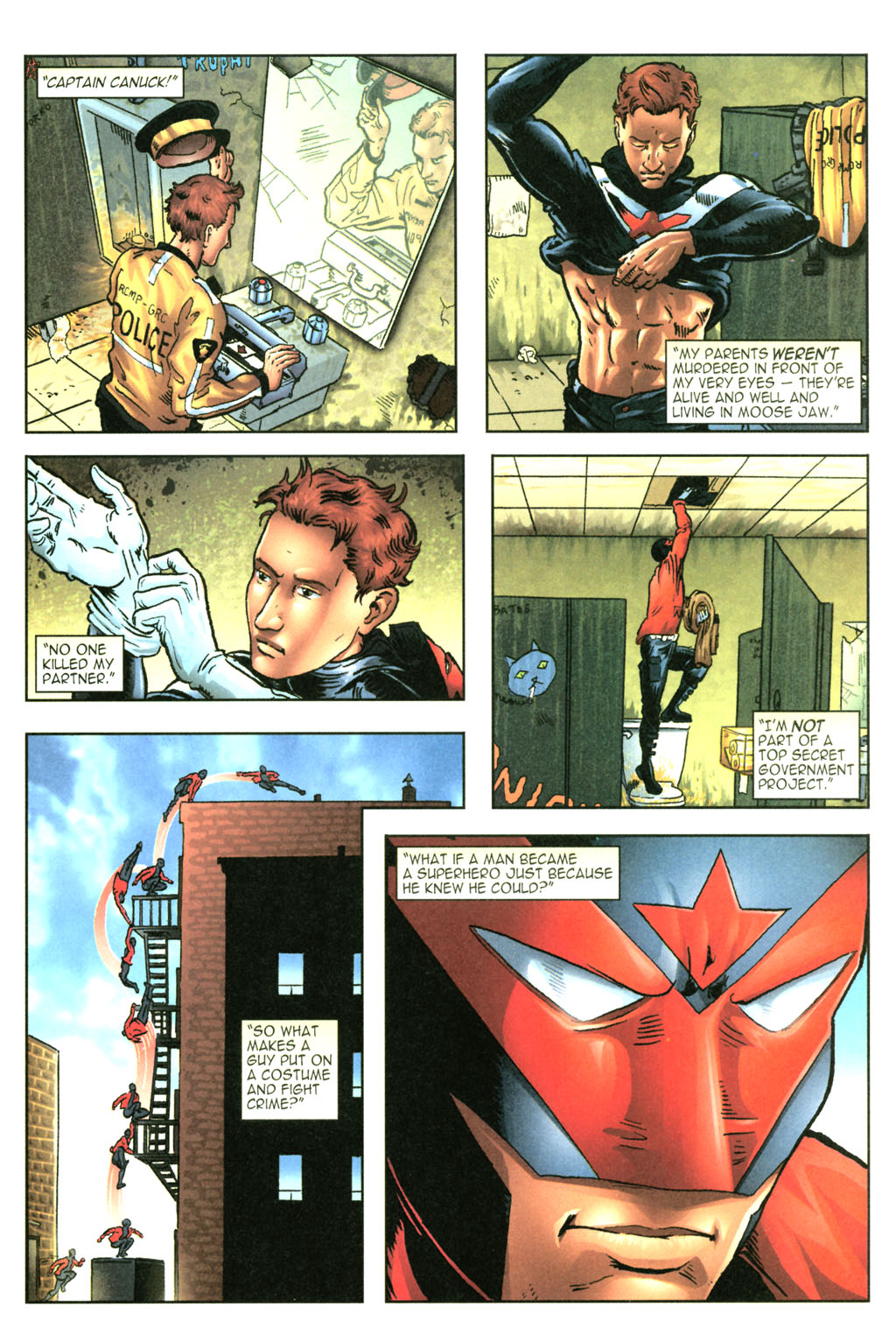 Read online Captain Canuck: Unholy War comic -  Issue #1 - 5