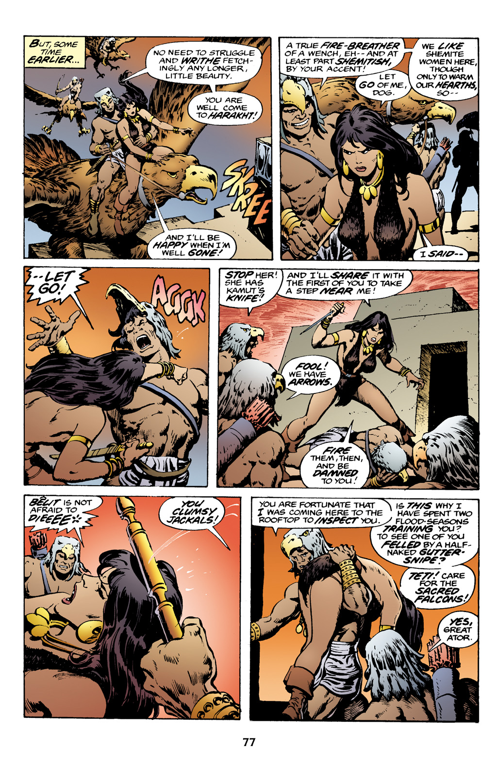 Read online The Chronicles of Conan comic -  Issue # TPB 10 (Part 1) - 77