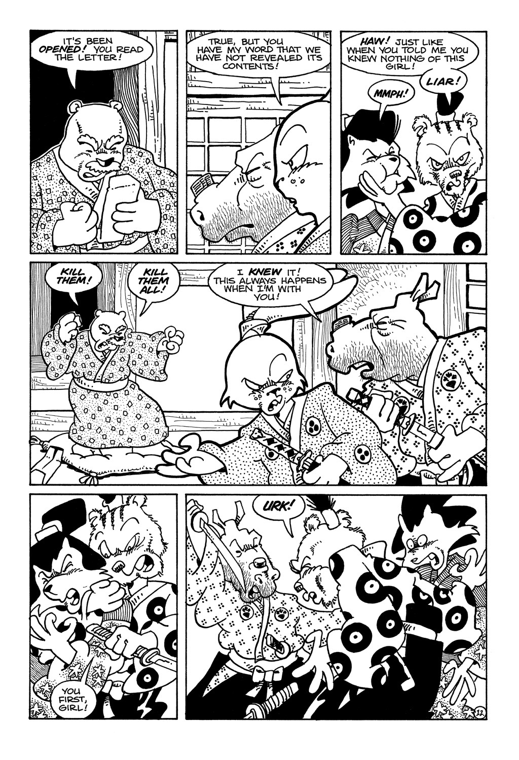 Read online Usagi Yojimbo (1987) comic -  Issue #37 - 14