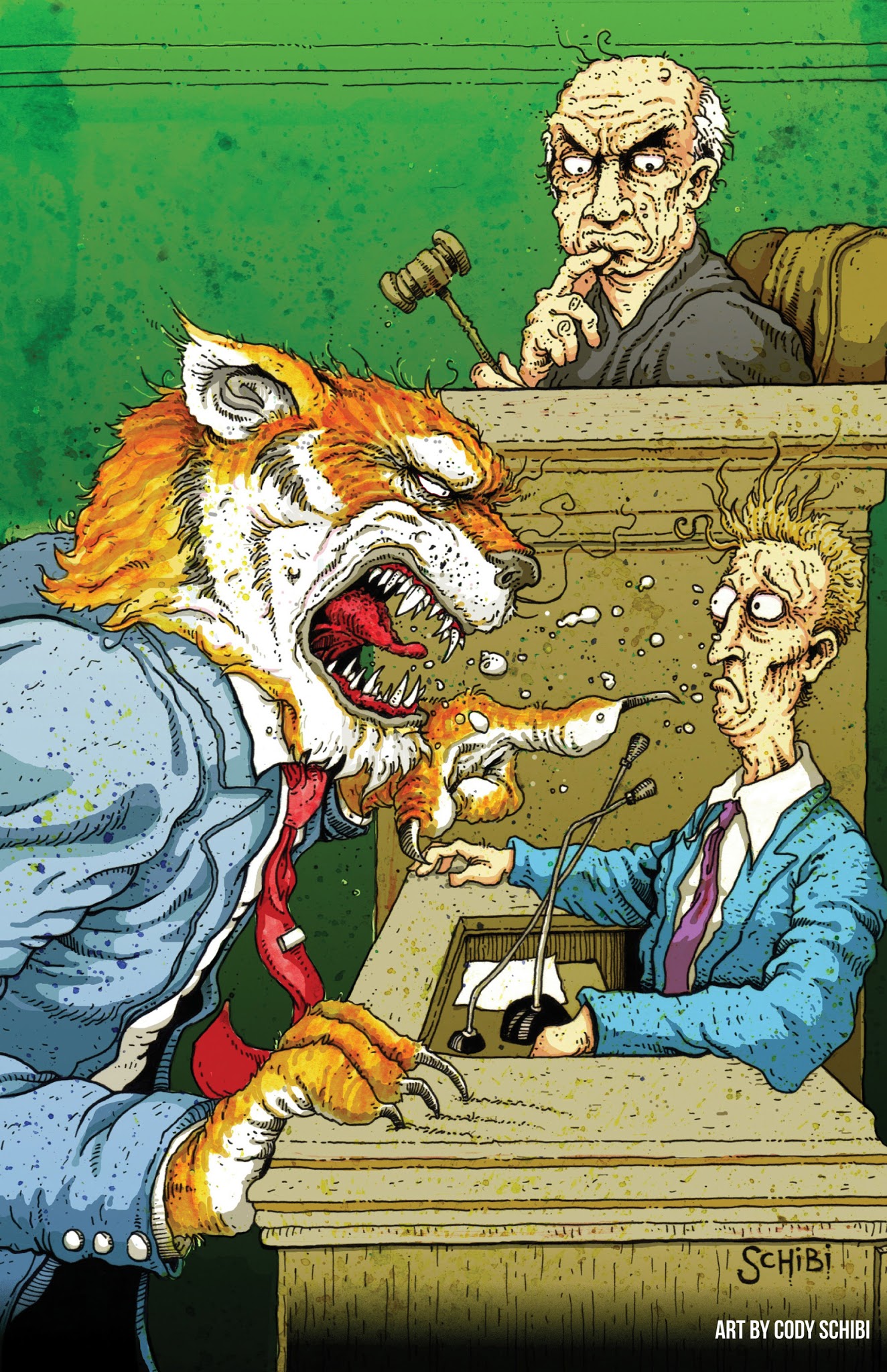 Read online Tiger Lawyer comic -  Issue #2 - 31