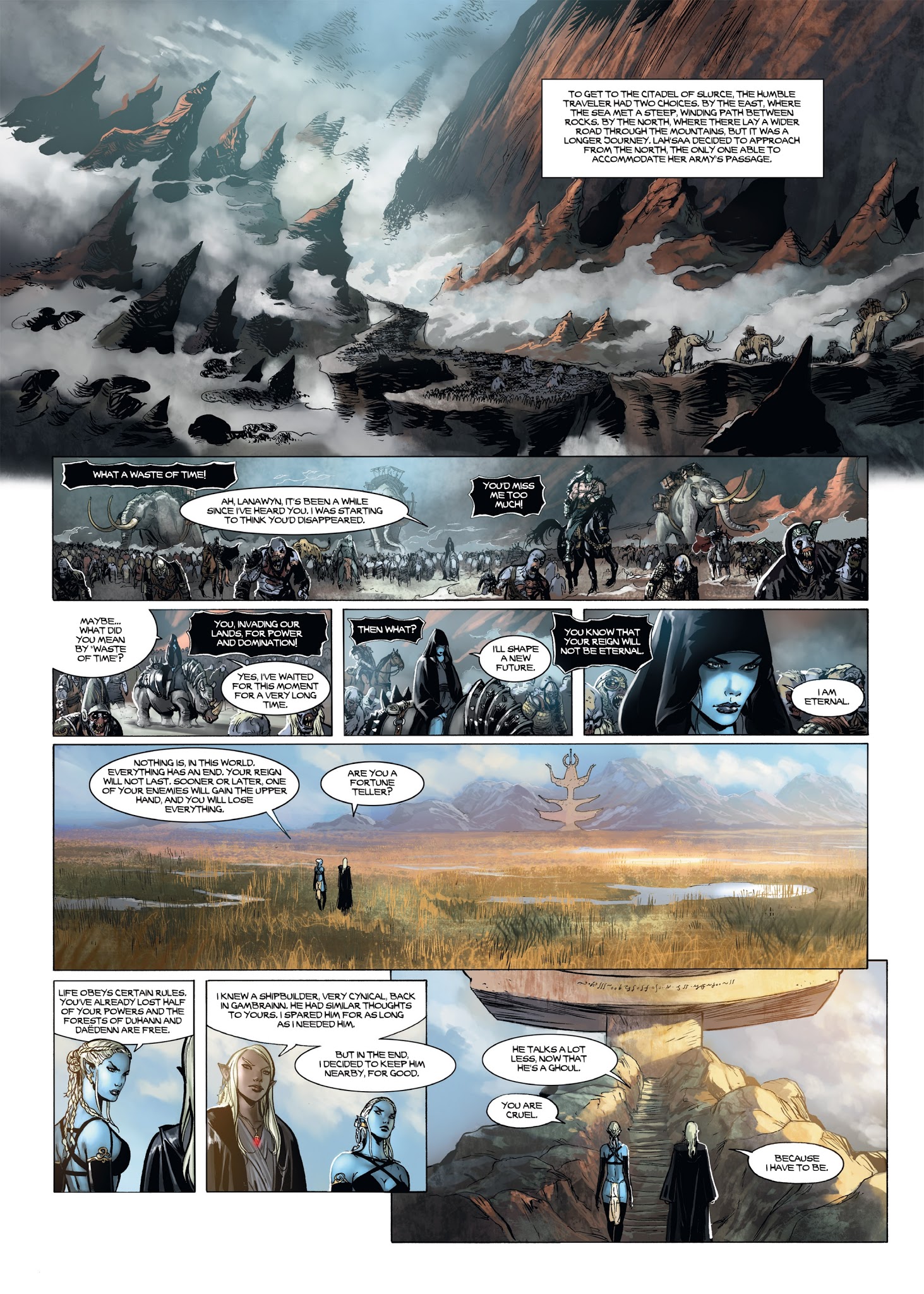 Read online Elves comic -  Issue #16 - 14