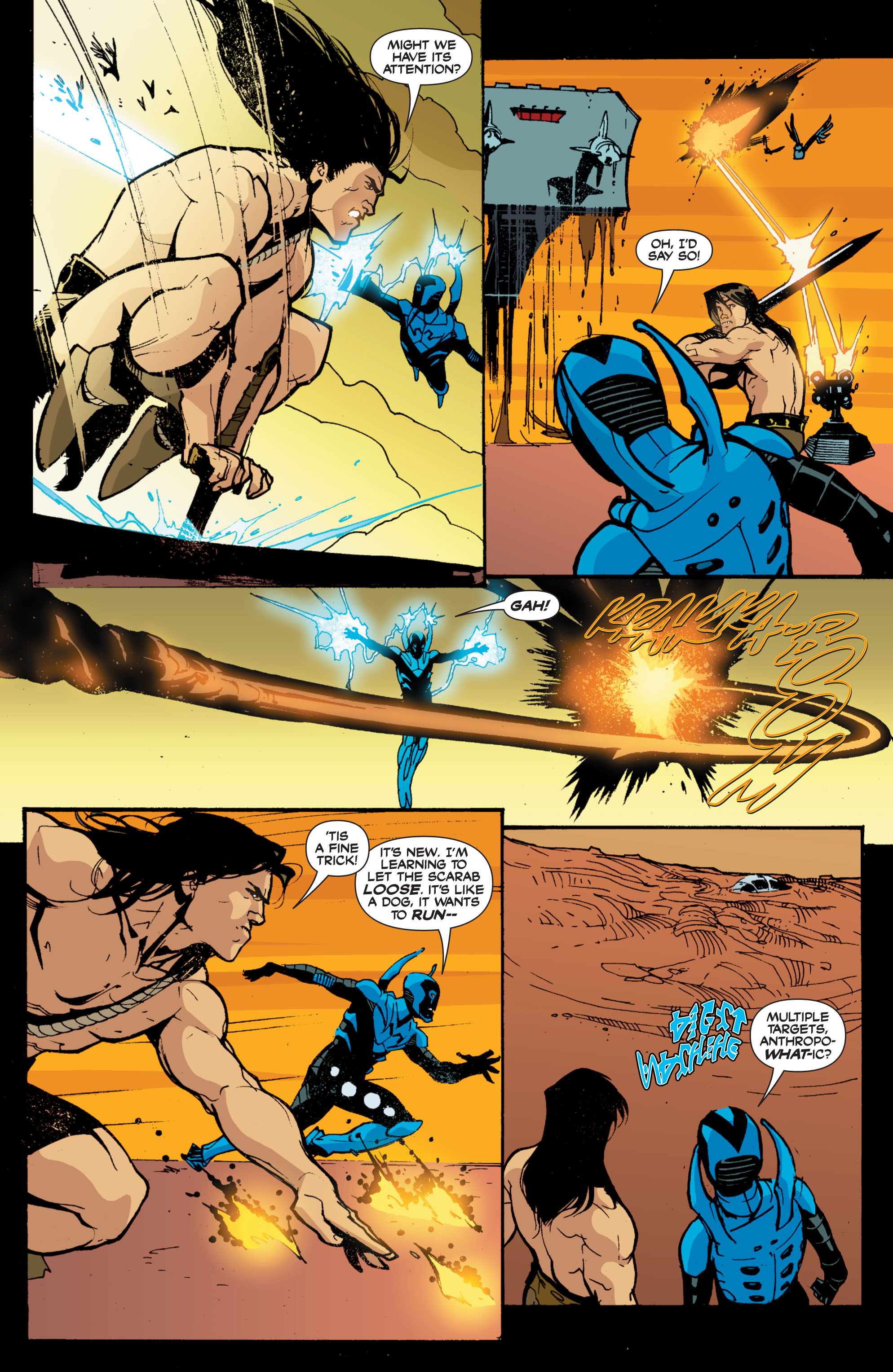 Read online Blue Beetle (2006) comic -  Issue #11 - 17