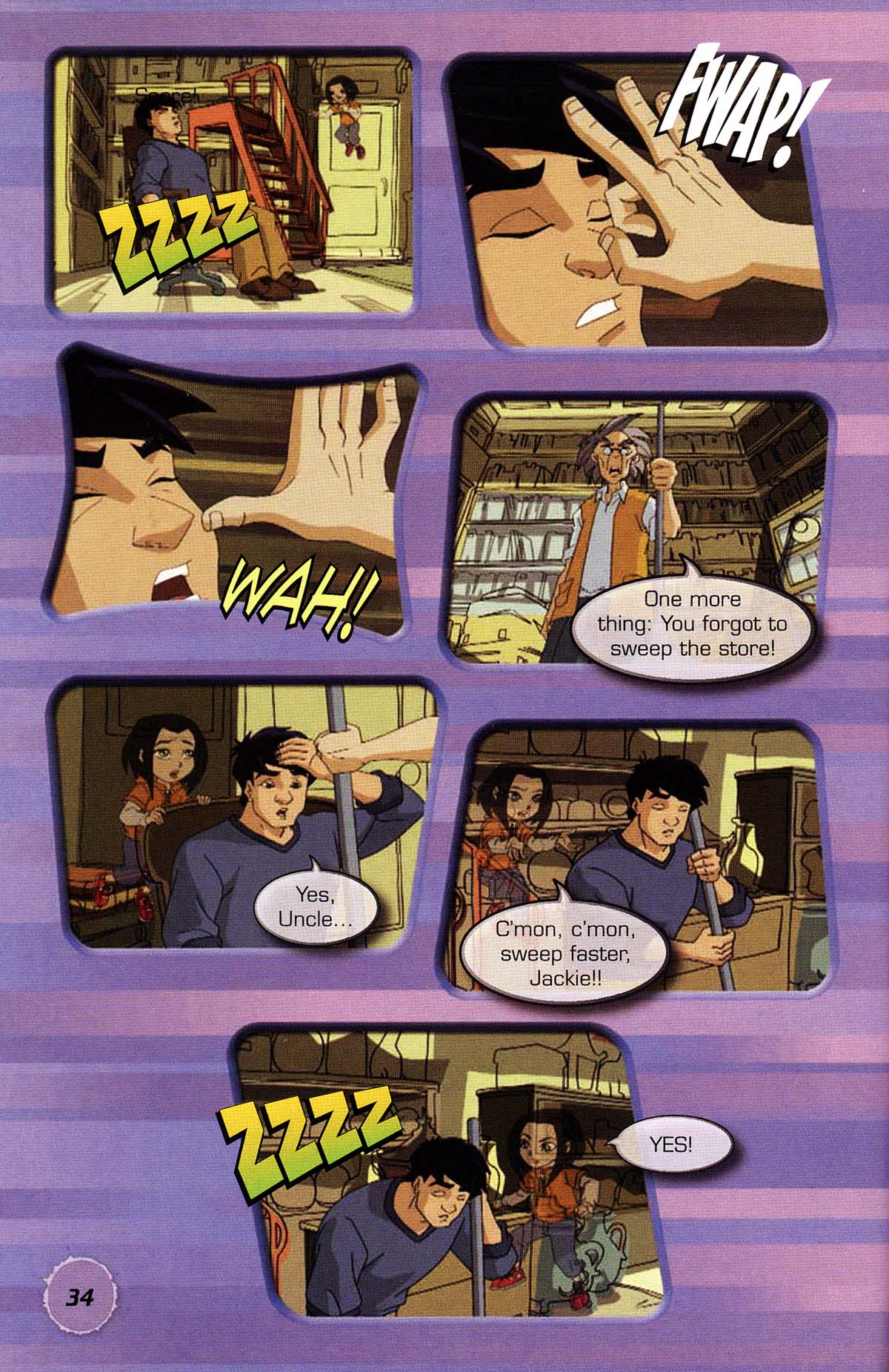 Read online Jackie Chan Adventures comic -  Issue # TPB 3 - 35