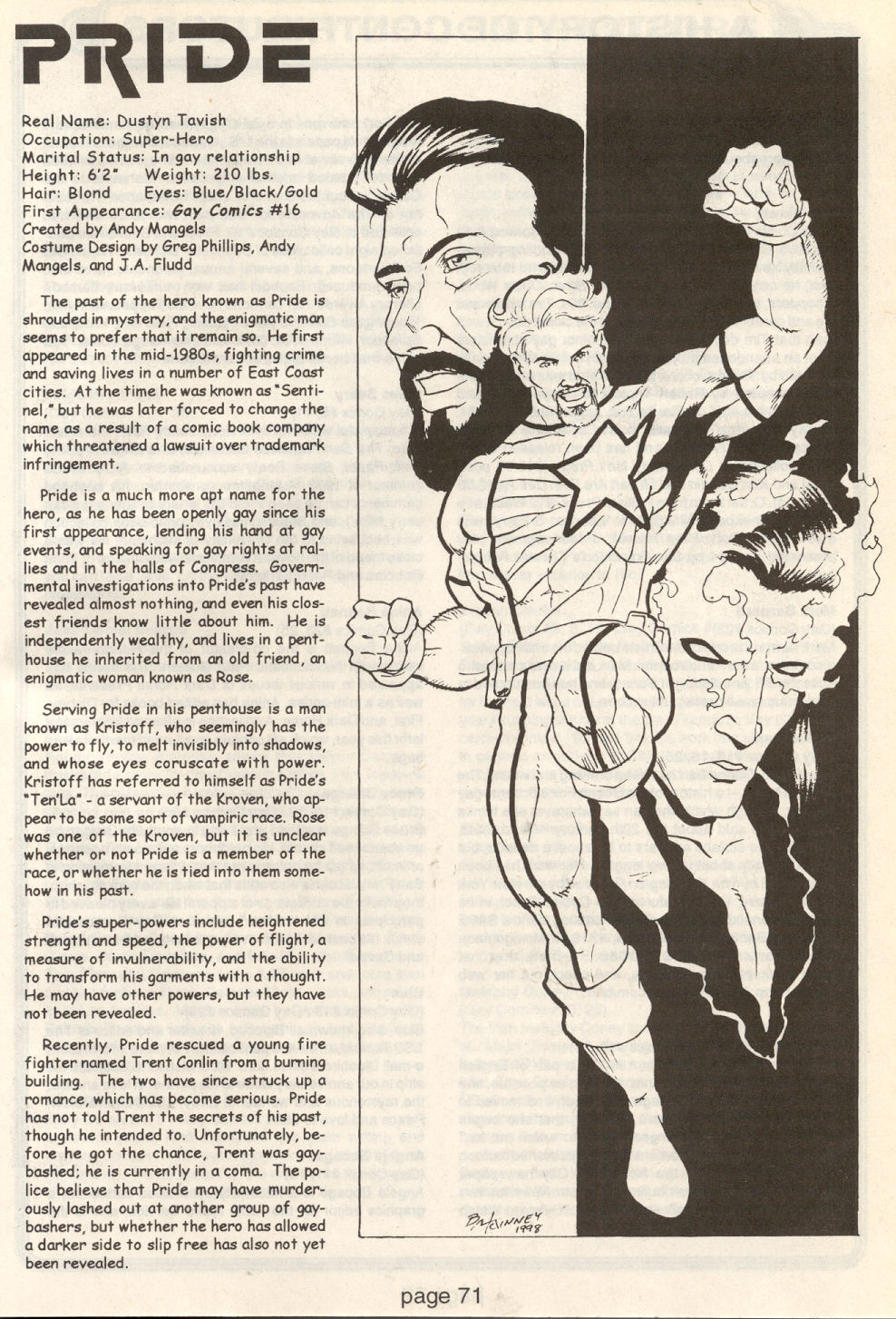 Read online Gay Comix (Gay Comics) comic -  Issue #25 - 72