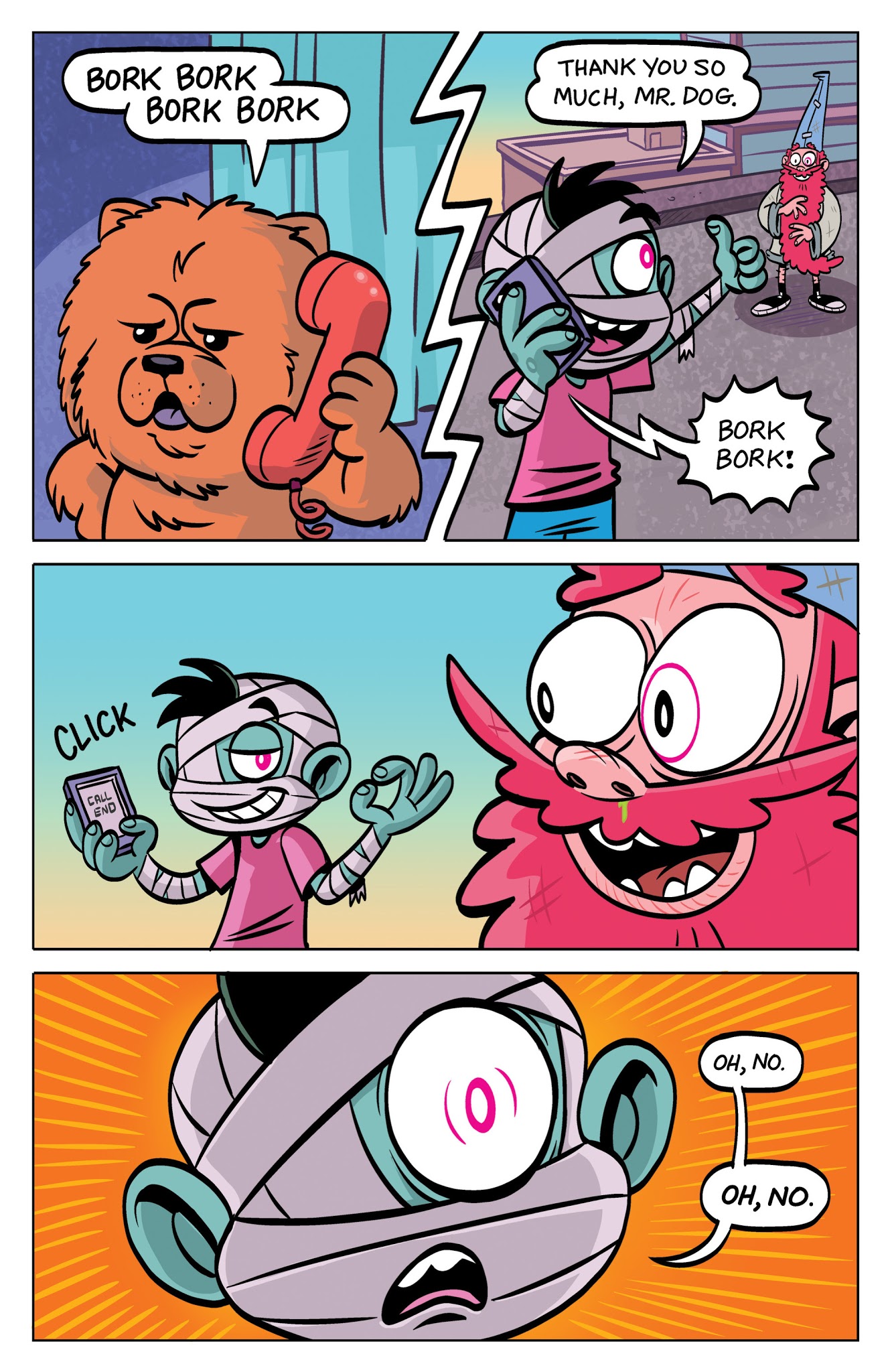 Read online Wrapped Up comic -  Issue #3 - 16