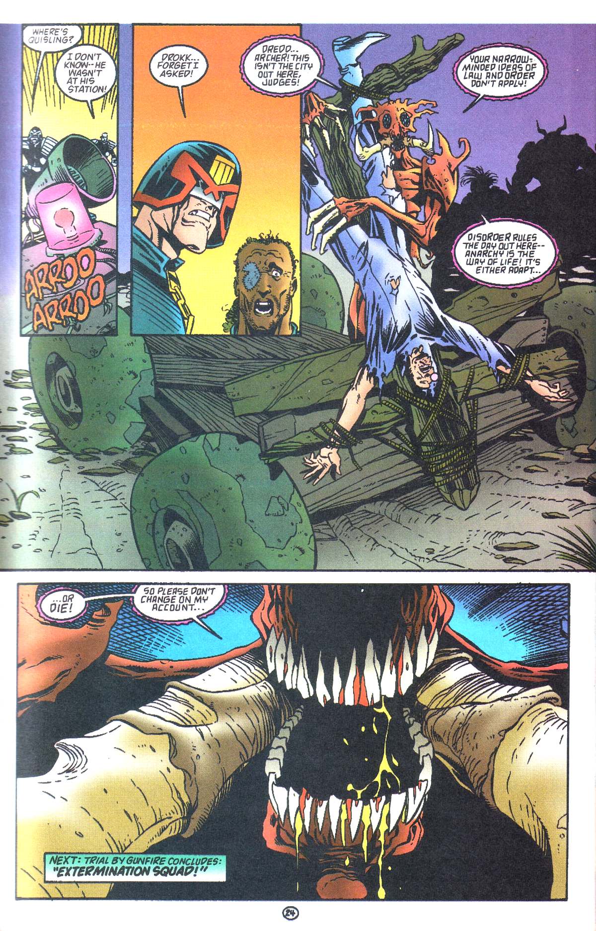 Read online Judge Dredd: Legends of the Law comic -  Issue #6 - 30