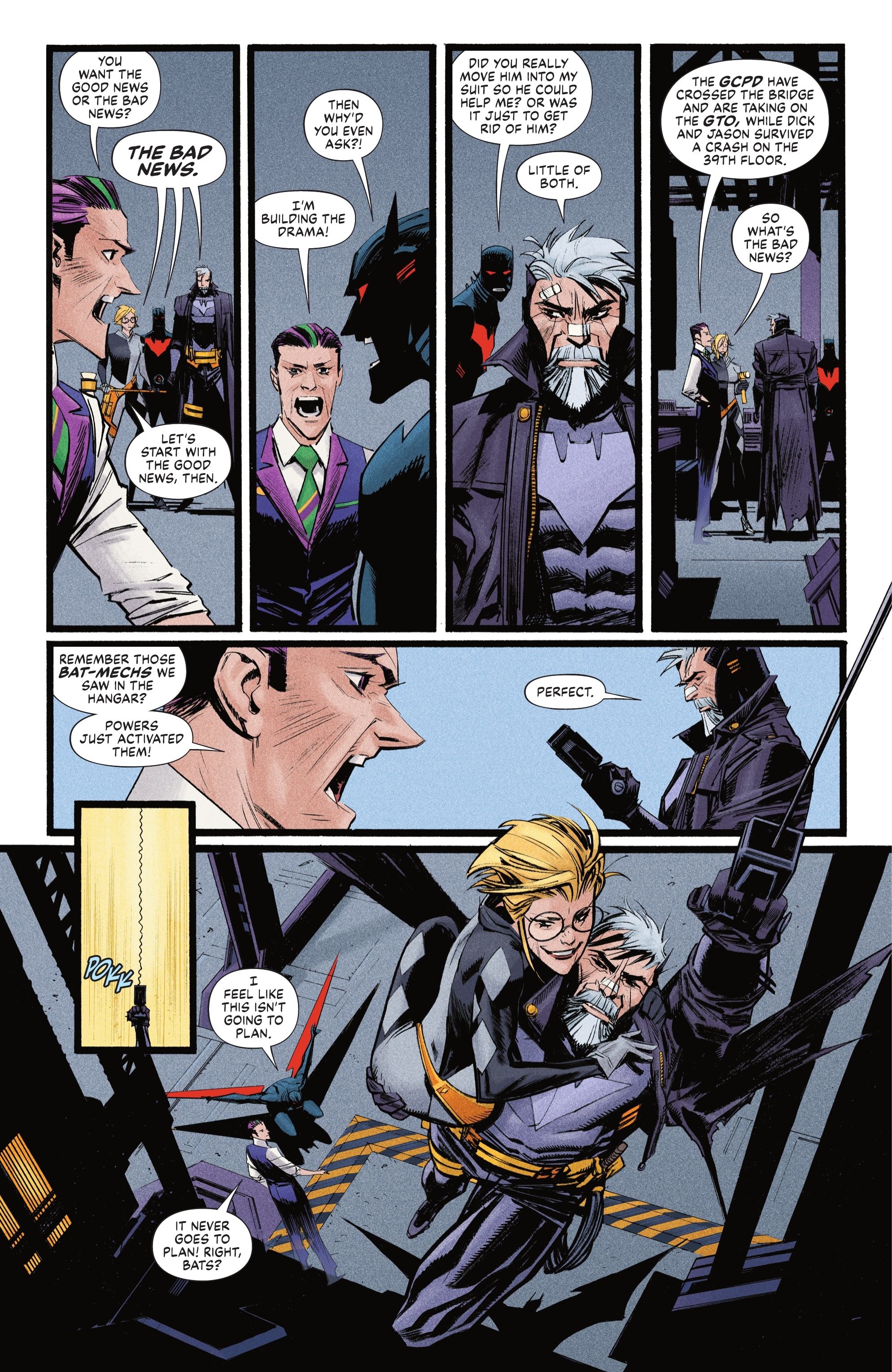 Read online Batman: Beyond the White Knight comic -  Issue #8 - 12