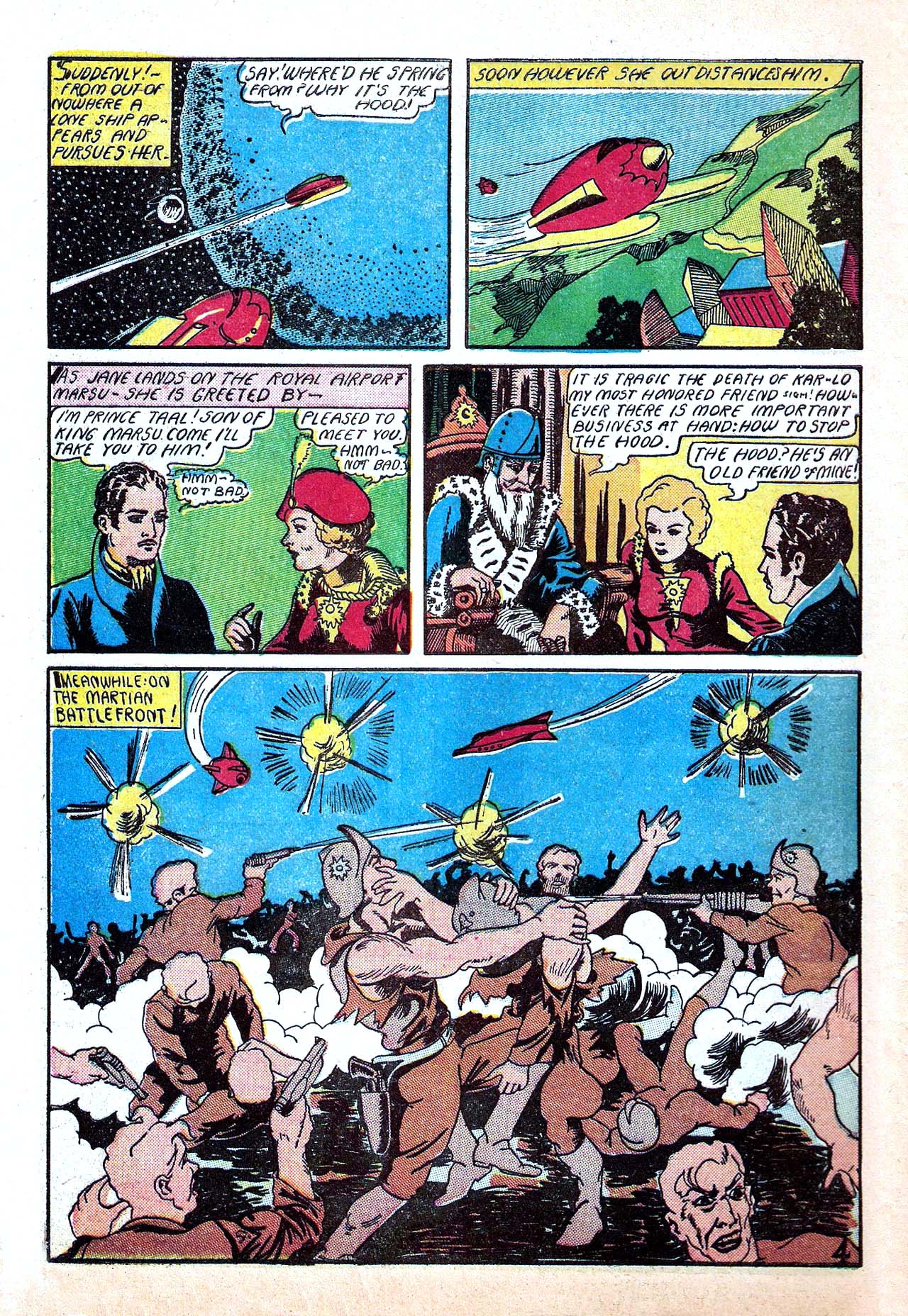 Read online Amazing Man Comics comic -  Issue #11 - 62
