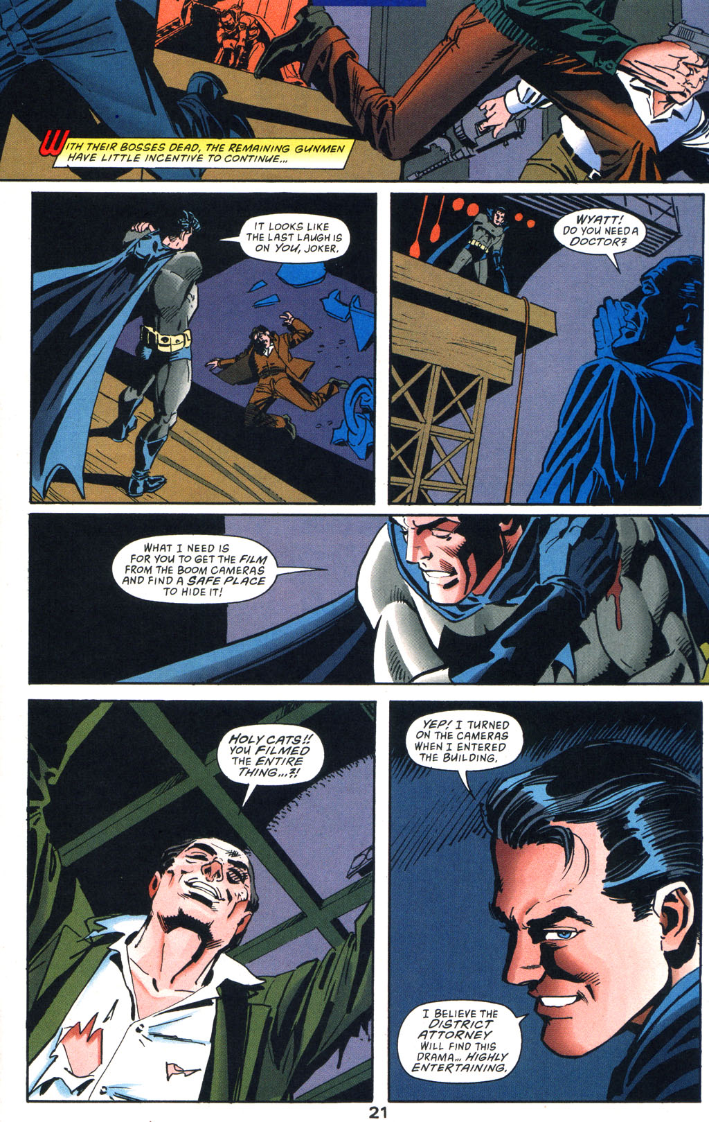 Read online Batman: Hollywood Knight comic -  Issue #3 - 22