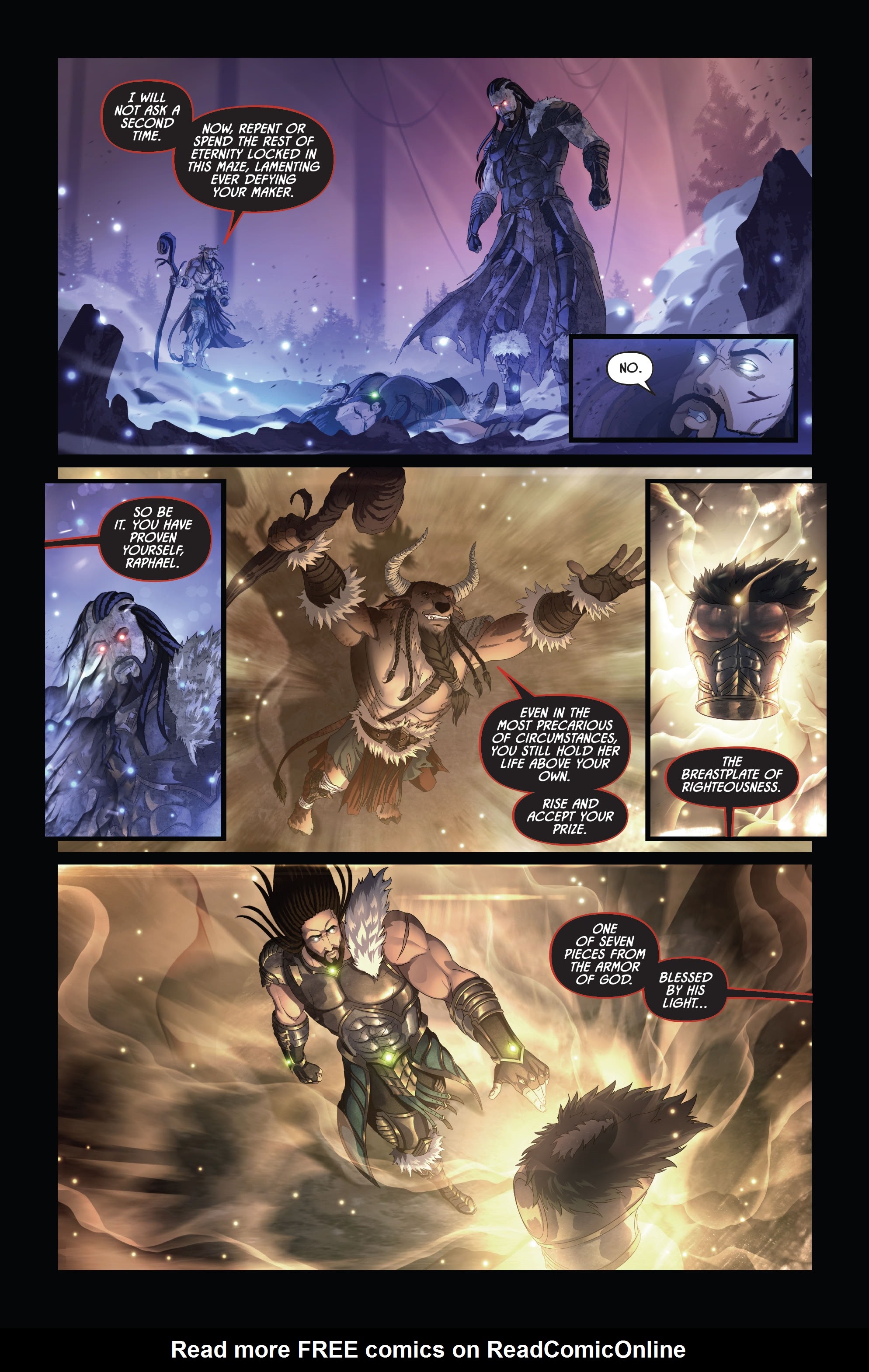 Read online Knights of the Golden Sun comic -  Issue #8 - 19