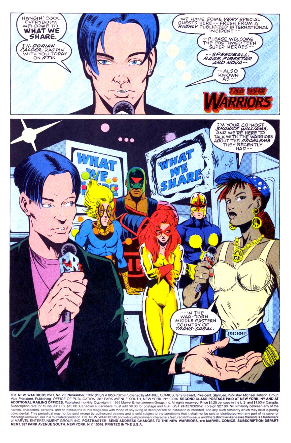 The New Warriors Issue #29 #33 - English 2