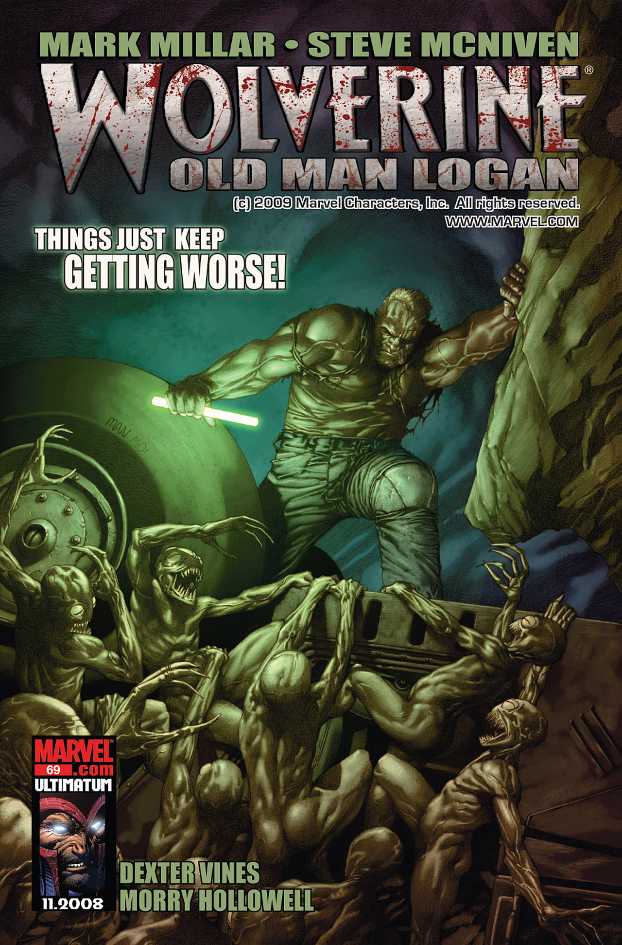 Read online Wolverine: Old Man Logan comic -  Issue # Full - 70