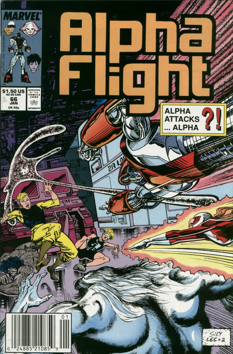 Read online Alpha Flight (1983) comic -  Issue #66 - 1