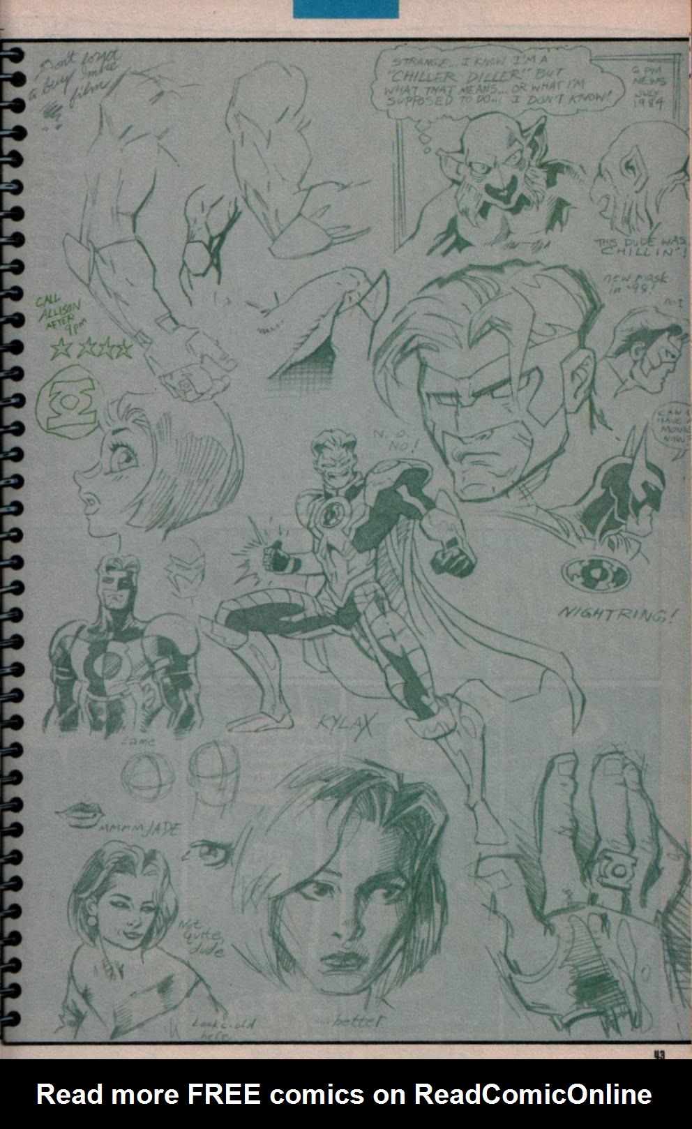 Read online Green Lantern Secret Files comic -  Issue #1 - 41