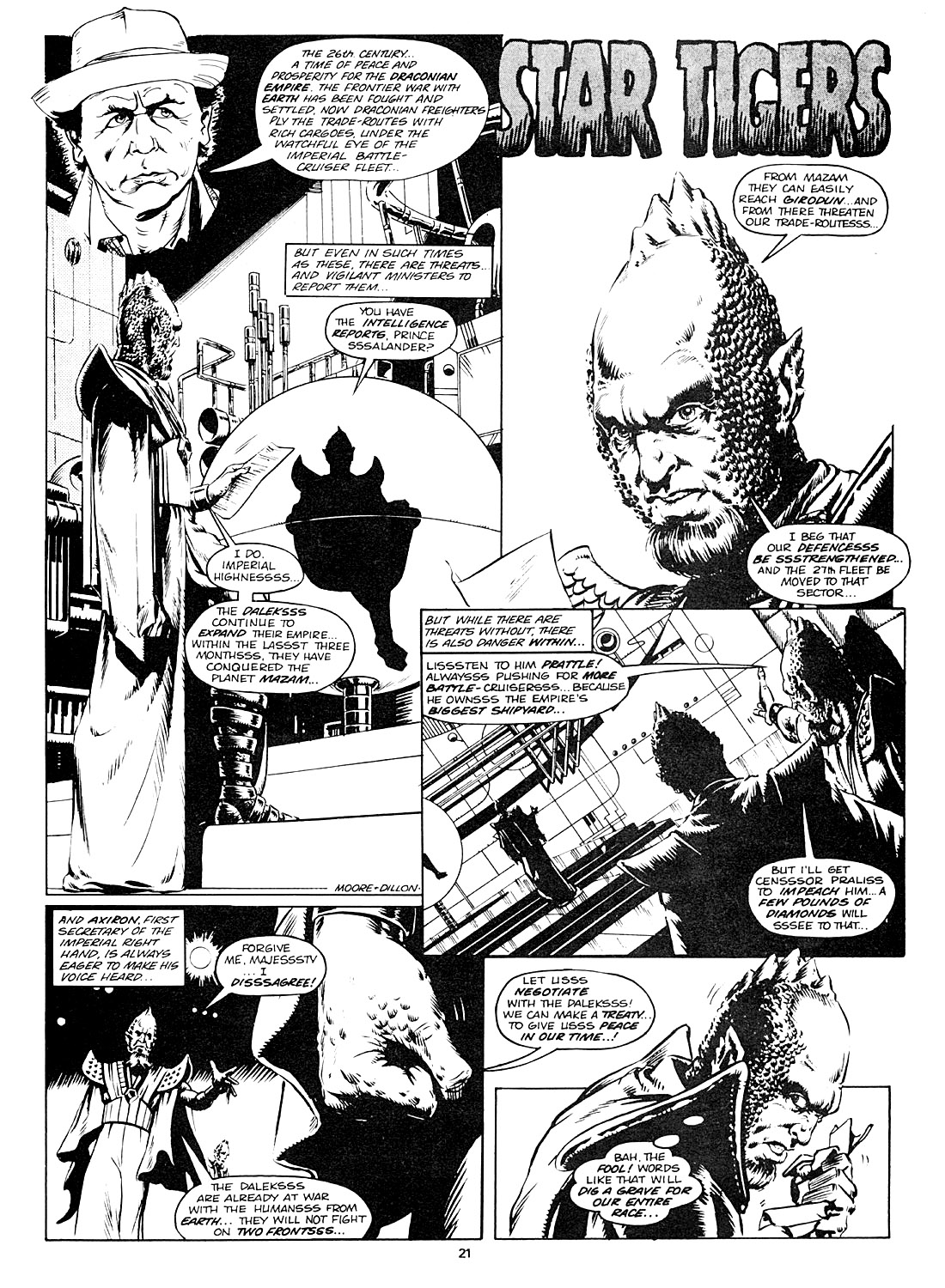 Read online Marvel Graphic Novel comic -  Issue #4 Abslom Daak, Dalek Killer - 21