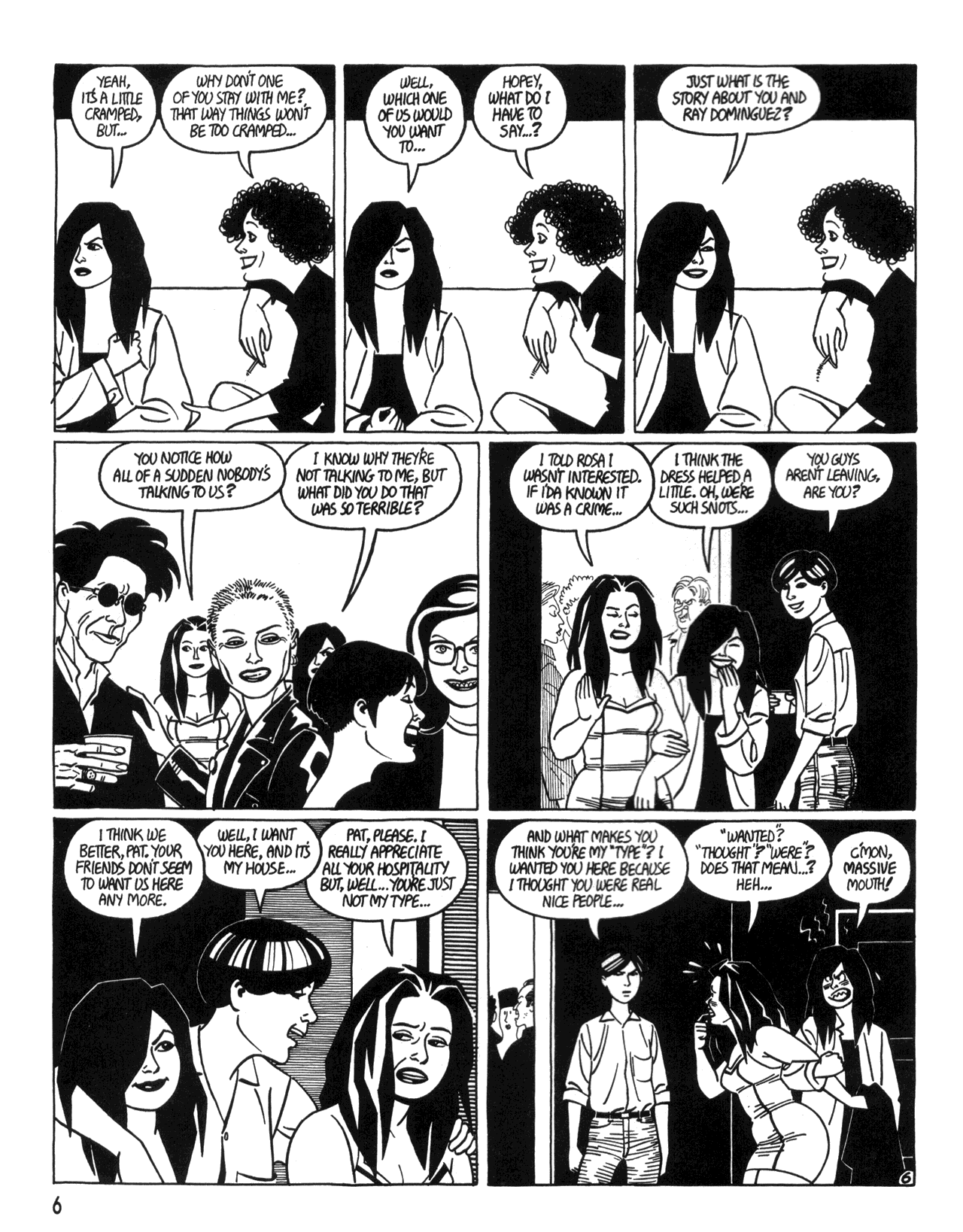 Read online Love and Rockets (1982) comic -  Issue #33 - 8