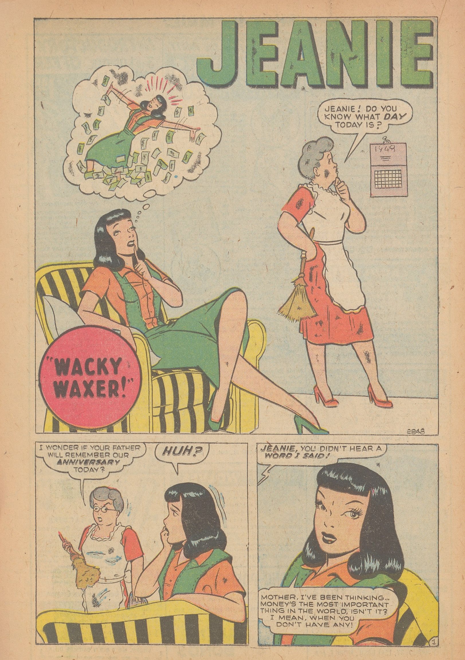 Read online Jeanie Comics comic -  Issue #24 - 26