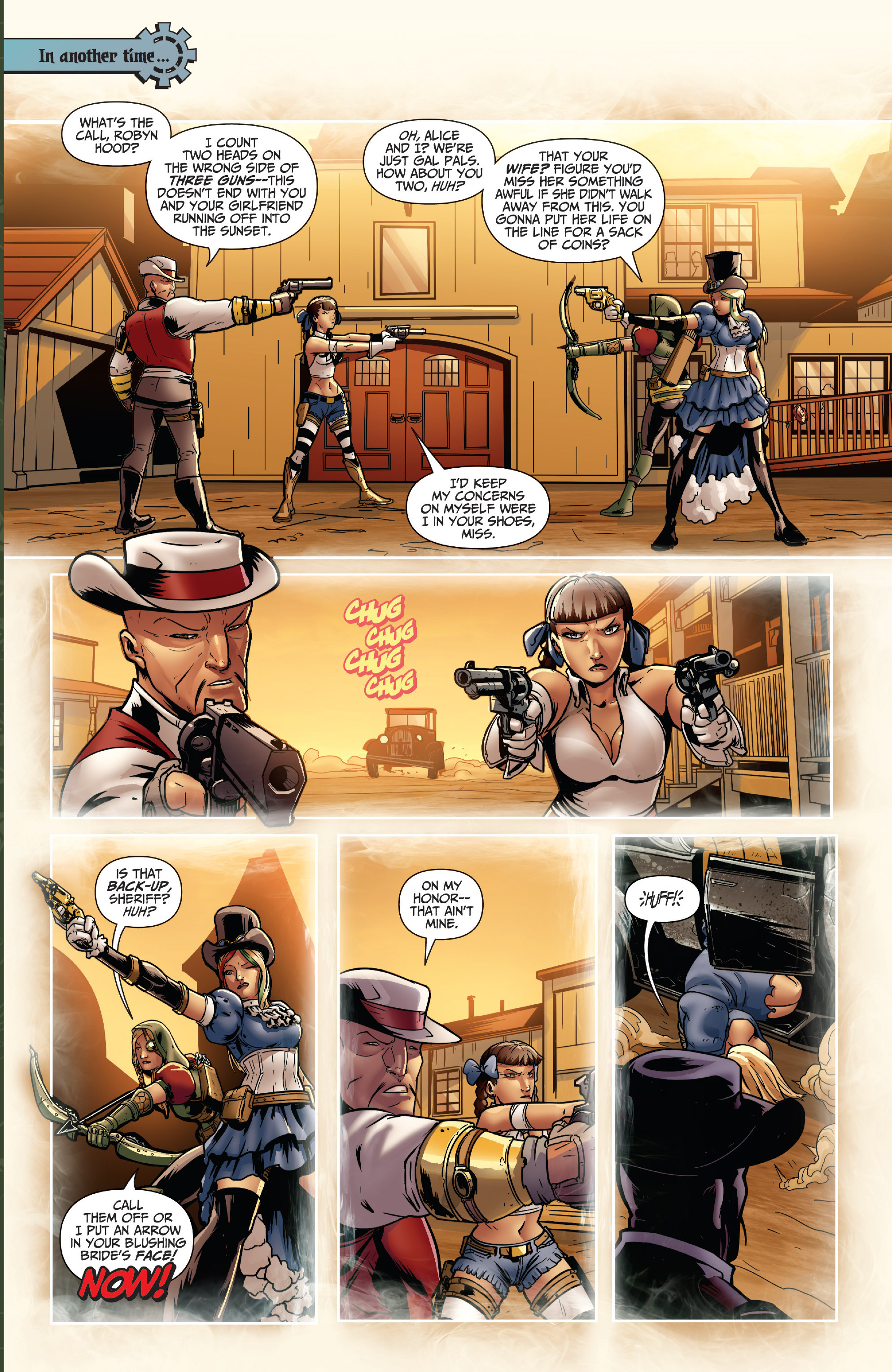 Read online Grimm Fairy Tales Steampunk comic -  Issue #2 - 4