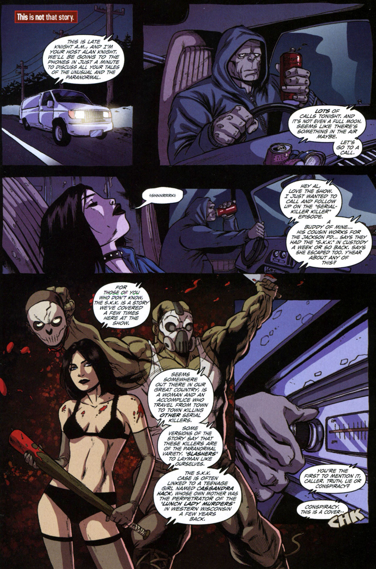 Read online Hack/Slash: Entry Wound comic -  Issue # Full - 5