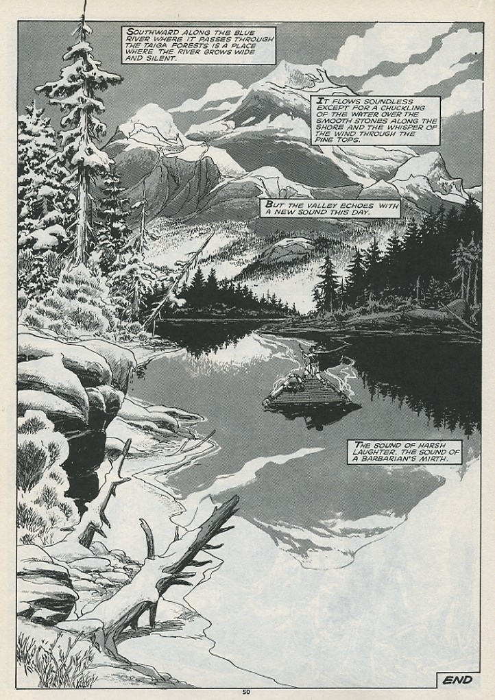 Read online The Savage Sword Of Conan comic -  Issue #179 - 52