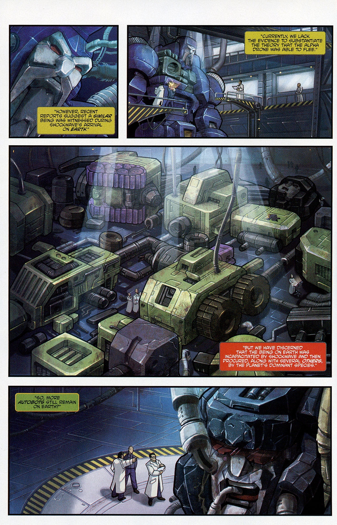 Read online Transformers: Generation 1 (2004) comic -  Issue #0 - 9