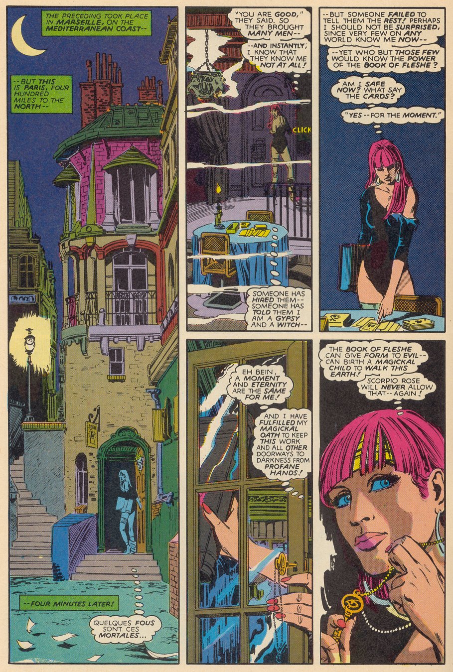 Read online Scorpio Rose comic -  Issue #1 - 6