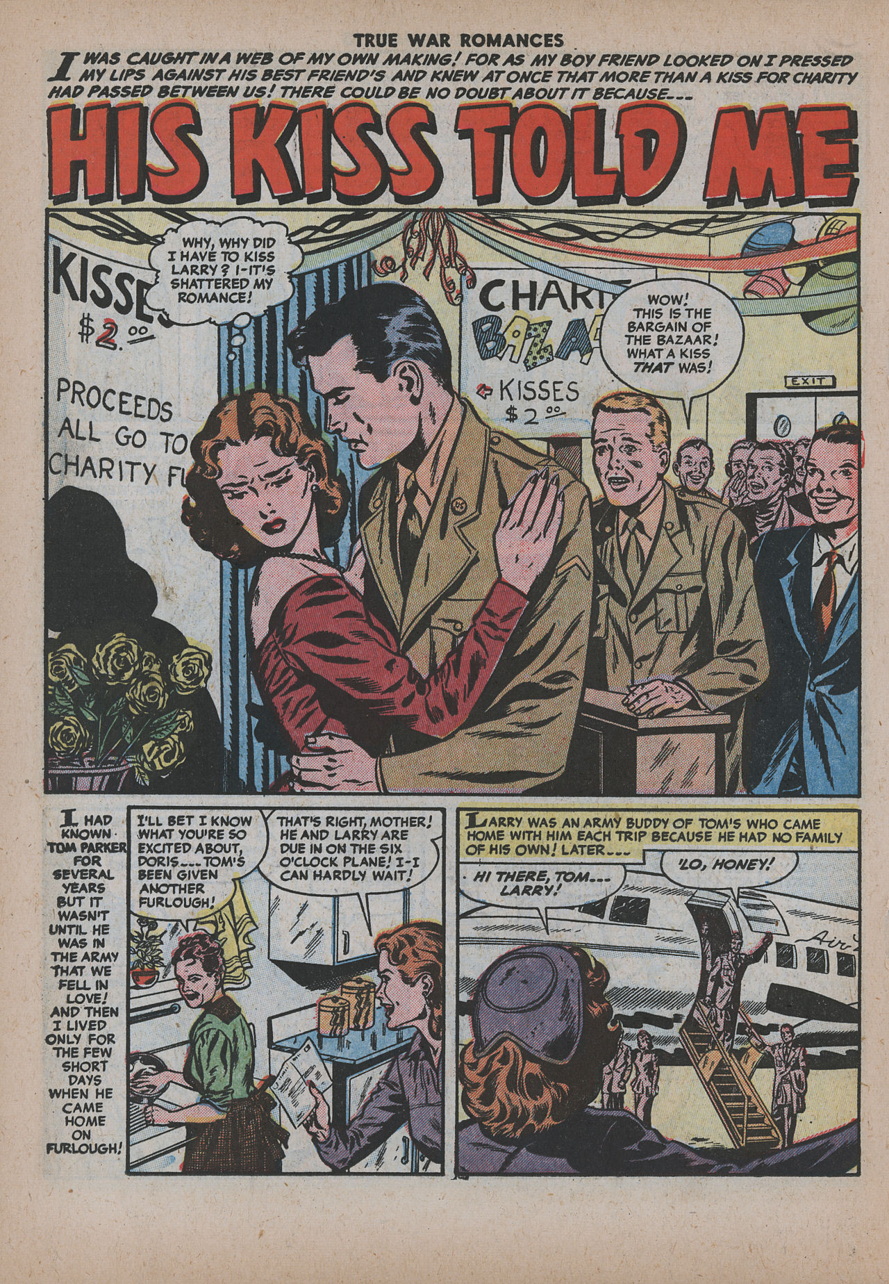 Read online True War Romances comic -  Issue #16 - 18