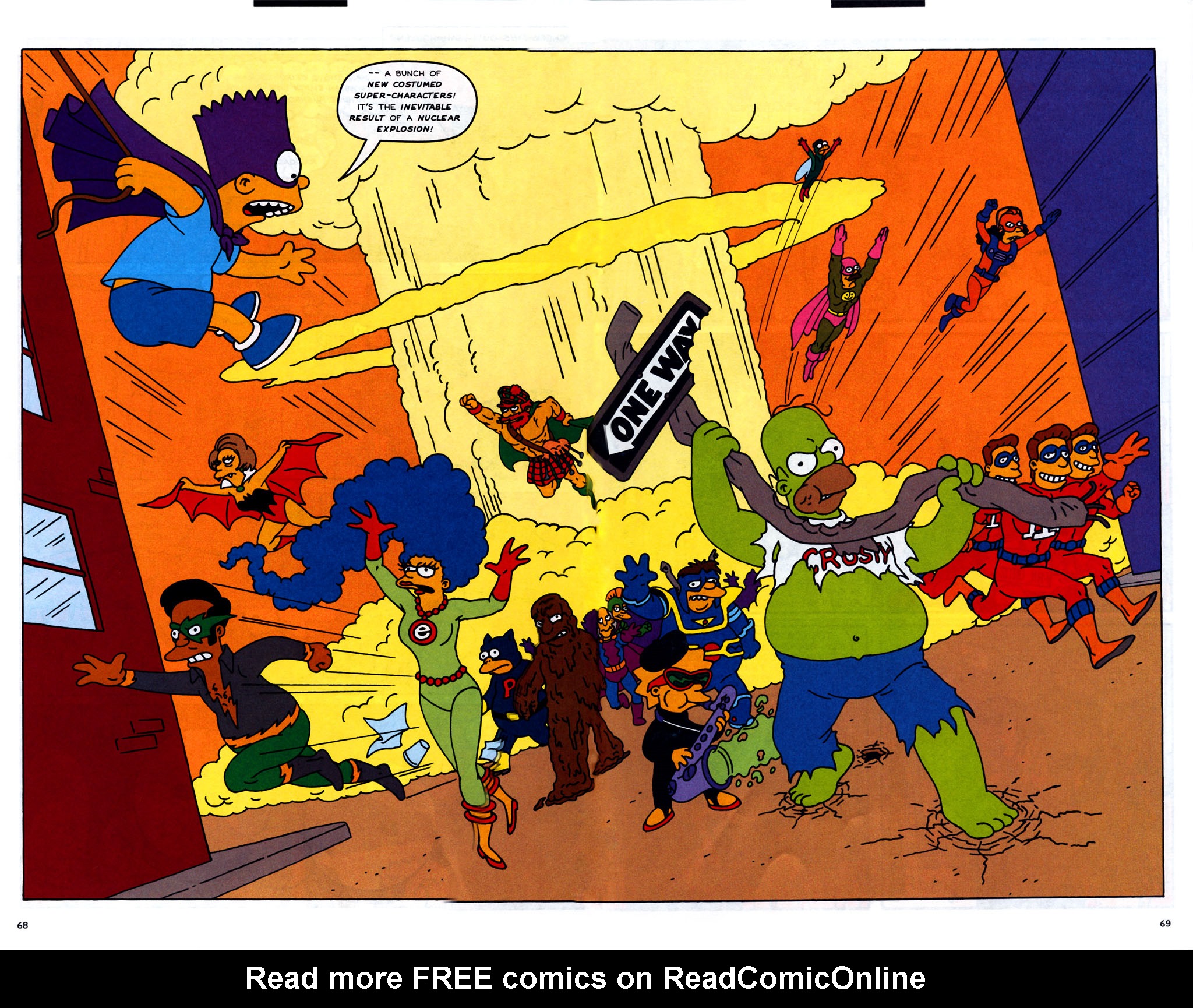 Read online Simpsons Comics comic -  Issue #100 - 70