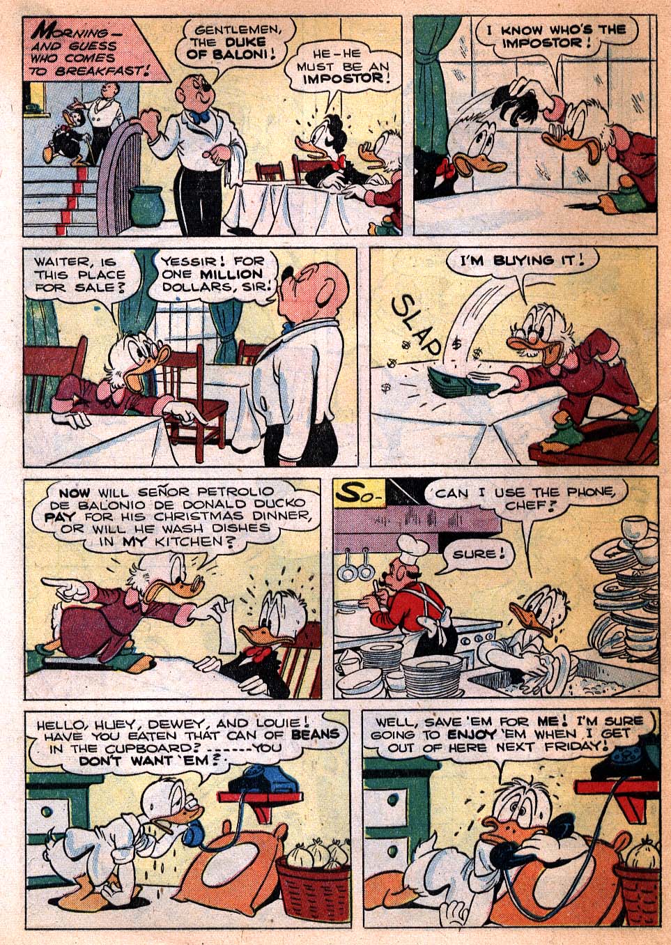 Read online Walt Disney's Comics and Stories comic -  Issue #148 - 12