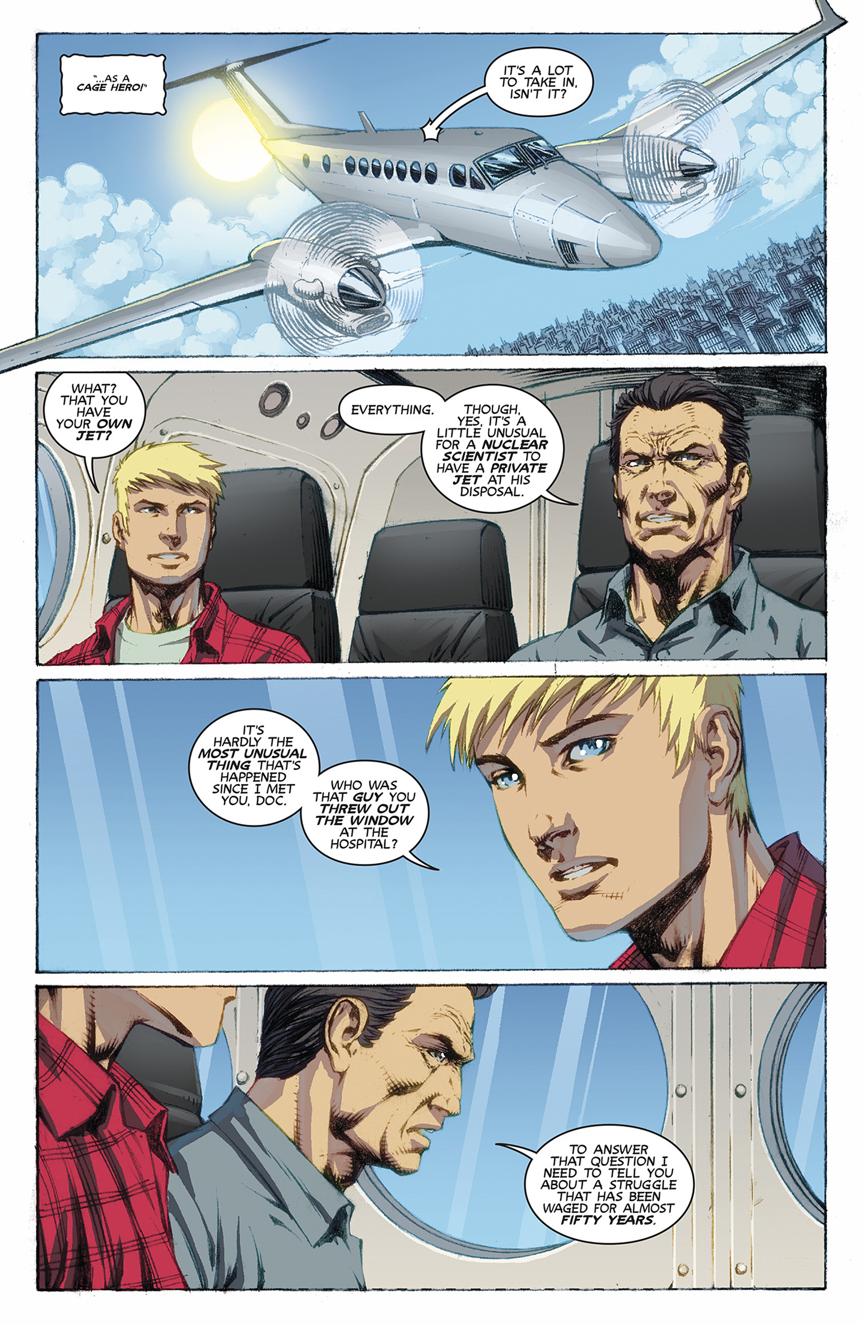 Read online Cage Hero comic -  Issue #2 - 9