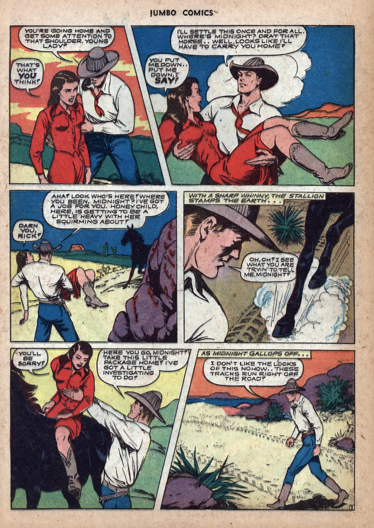 Read online Jumbo Comics comic -  Issue #54 - 37