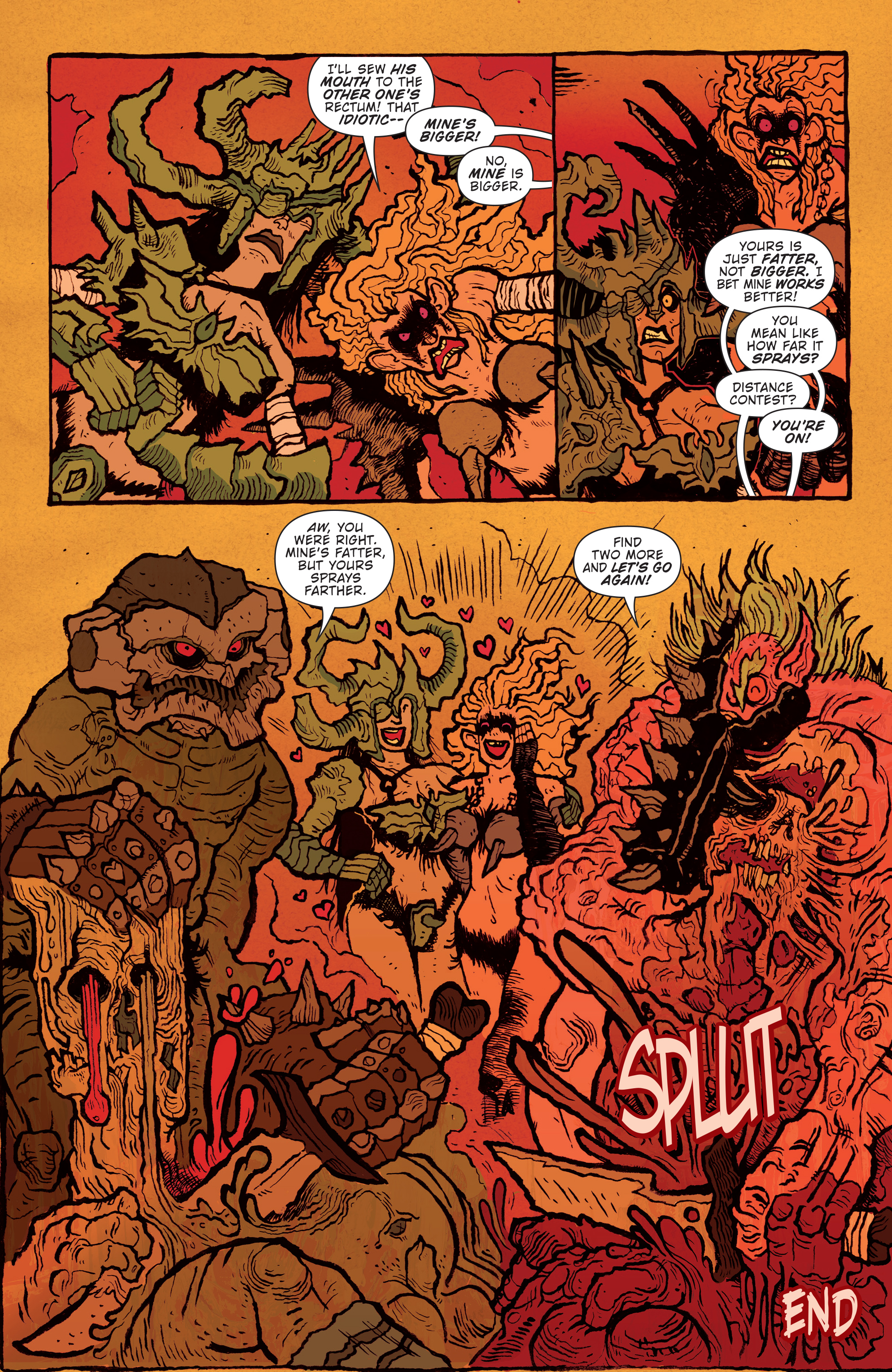 Read online Gwar: Orgasmageddon comic -  Issue #1 - 26