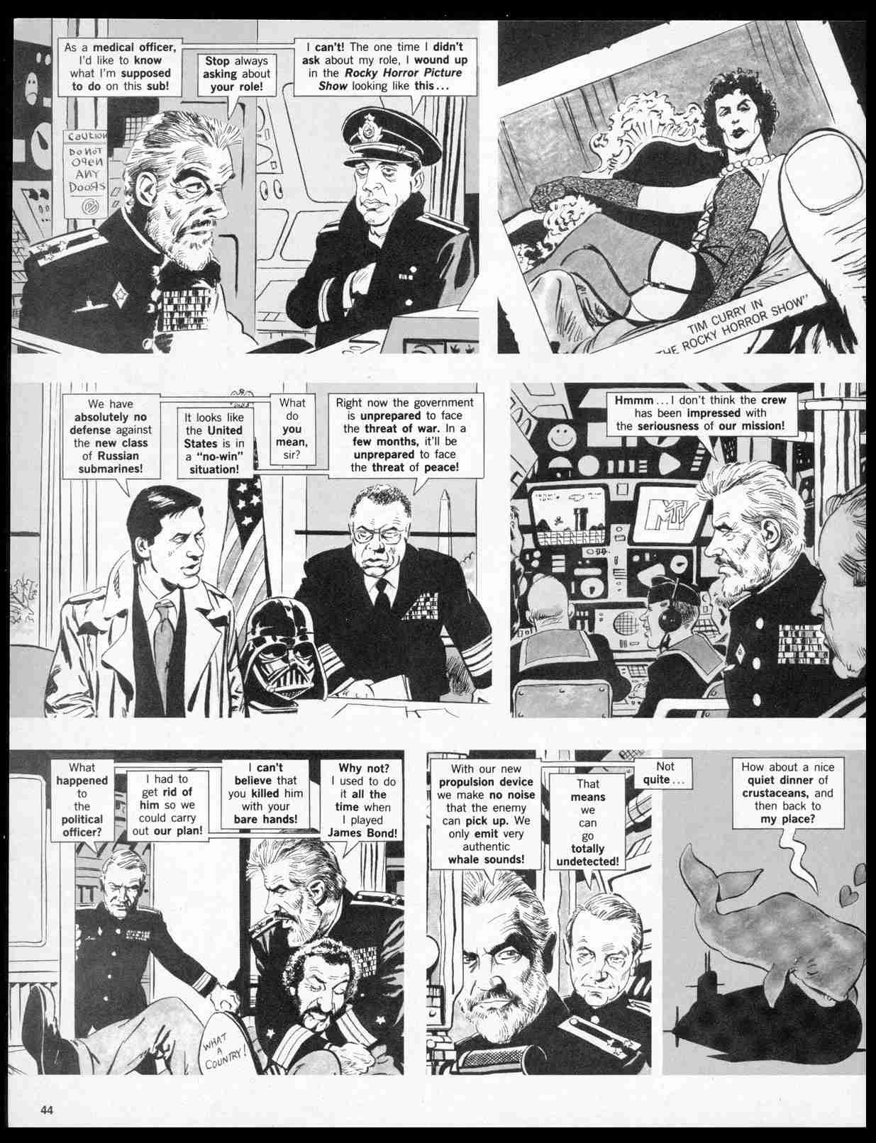 Read online MAD comic -  Issue #297 - 46