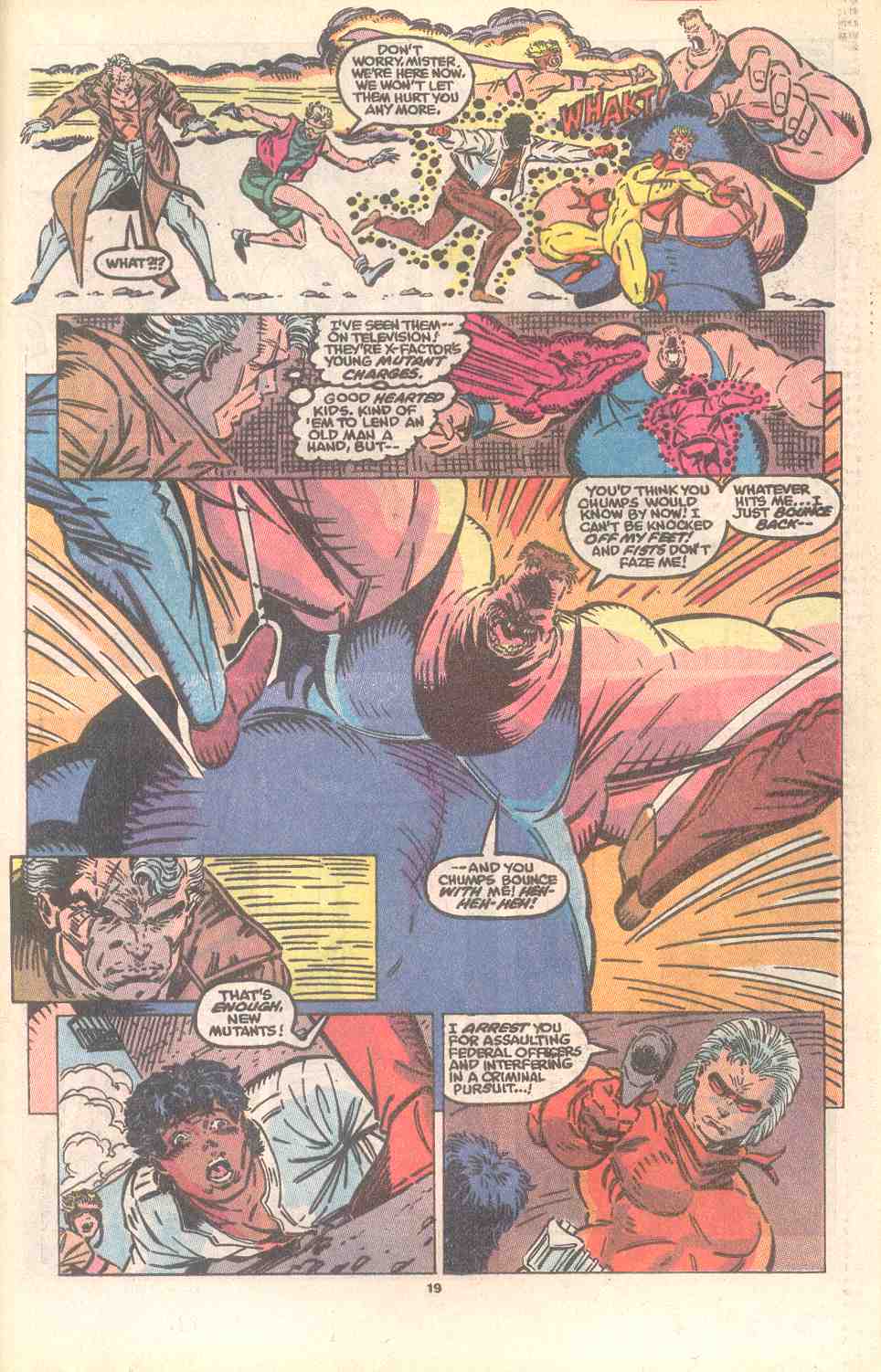 Read online The New Mutants comic -  Issue #89 - 16