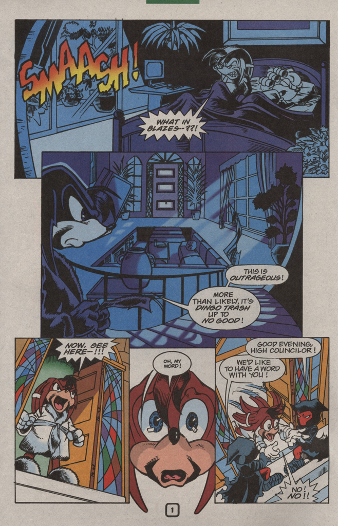 Read online Knuckles the Echidna comic -  Issue #22 - 4
