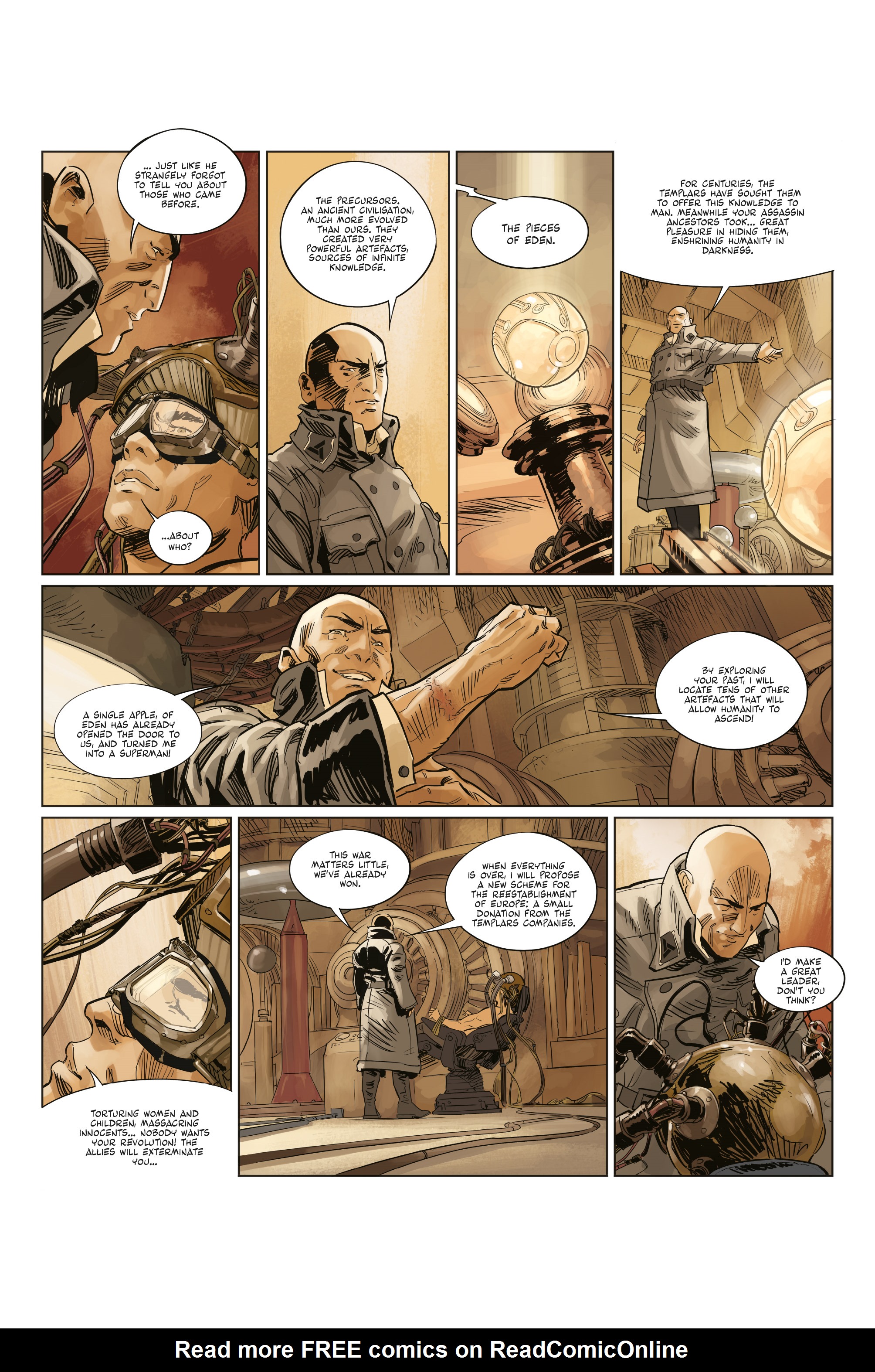 Read online Assassin's Creed: Conspiracies comic -  Issue #1 - 46