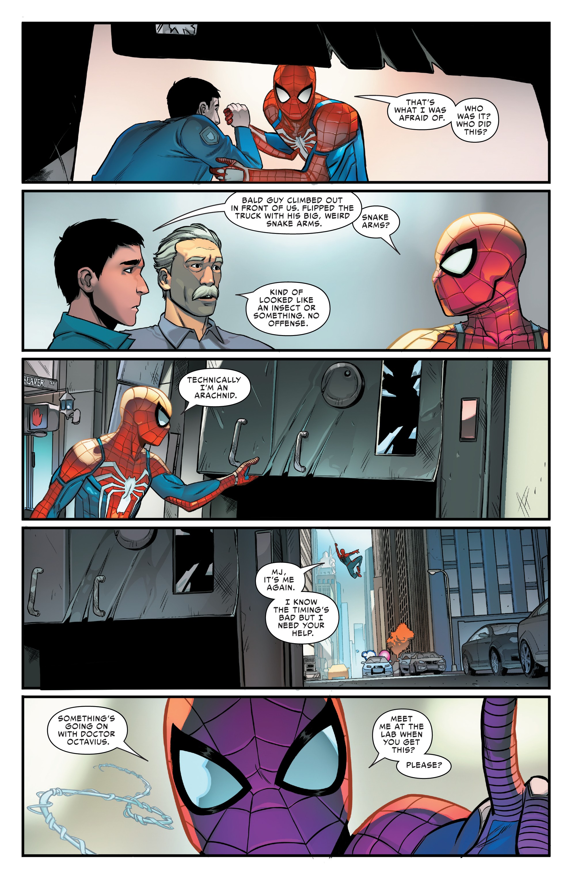 Read online Marvel's Spider-Man: City At War comic -  Issue #4 - 15